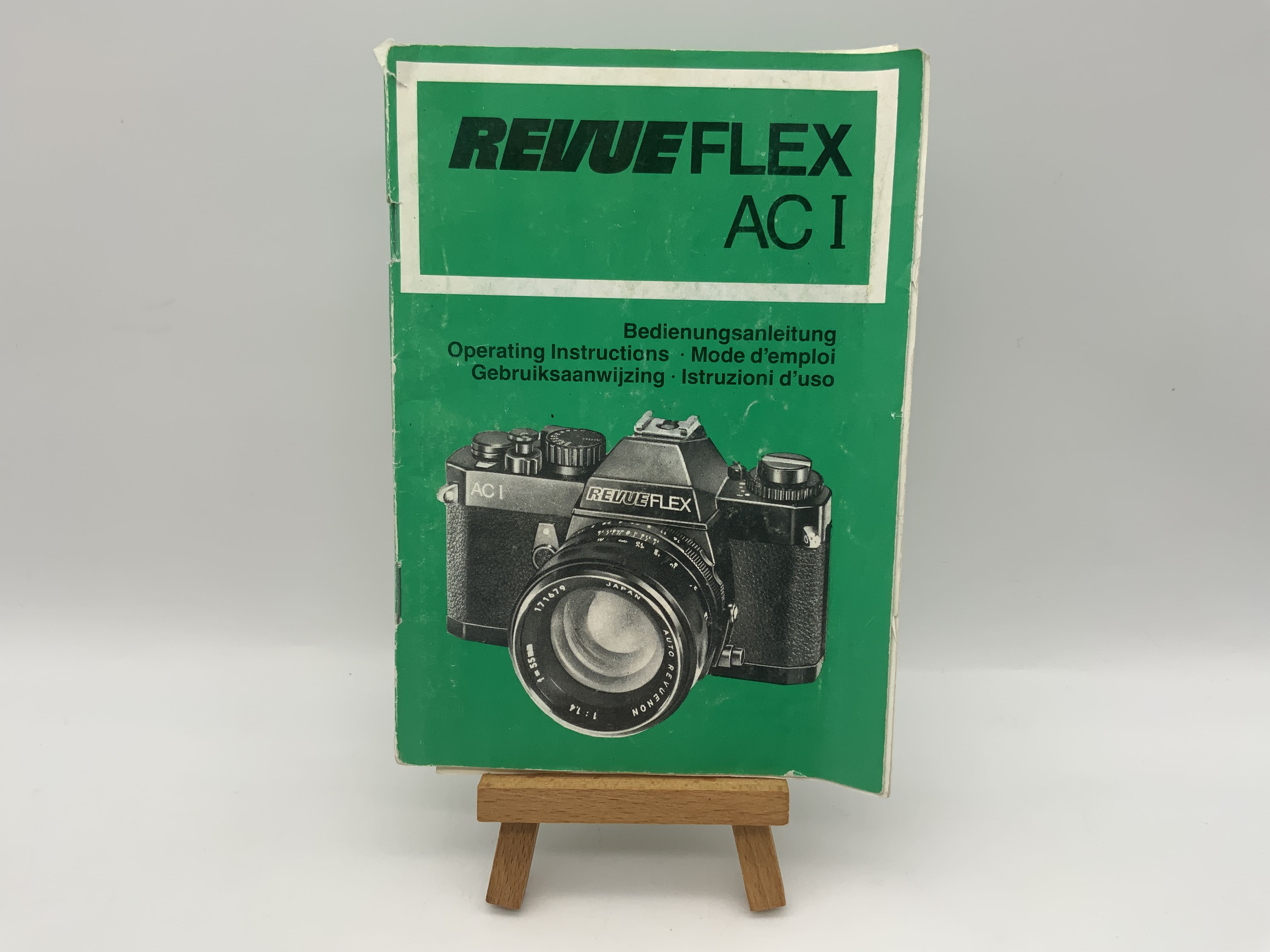 Revueflex AC I Gebrauchsanweisung Bedienungsanleitung Deutsch