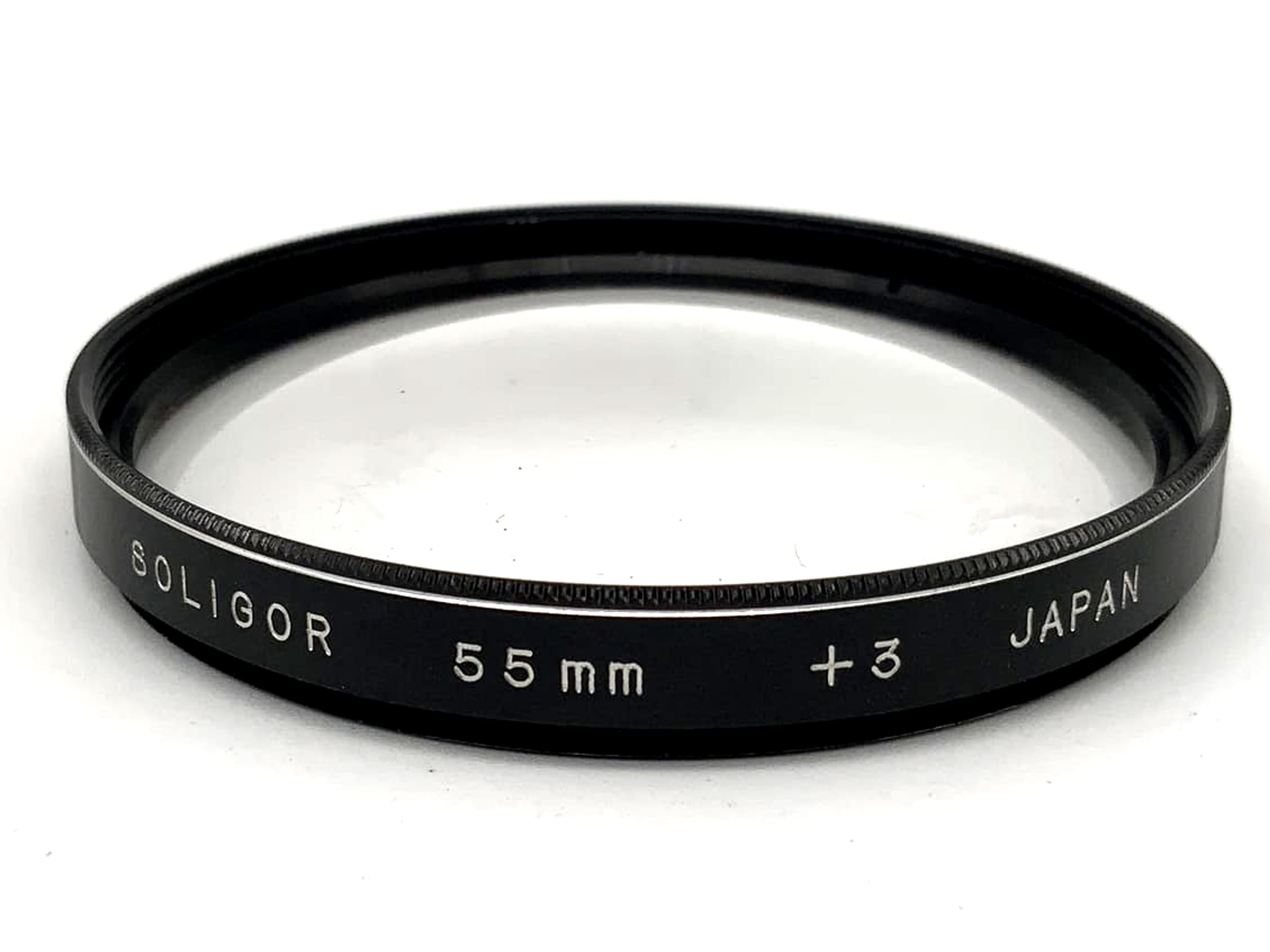 Soligor Nahlinse Close-Up +3 Filter 55mm Kreisförmig Filtergewinde M55