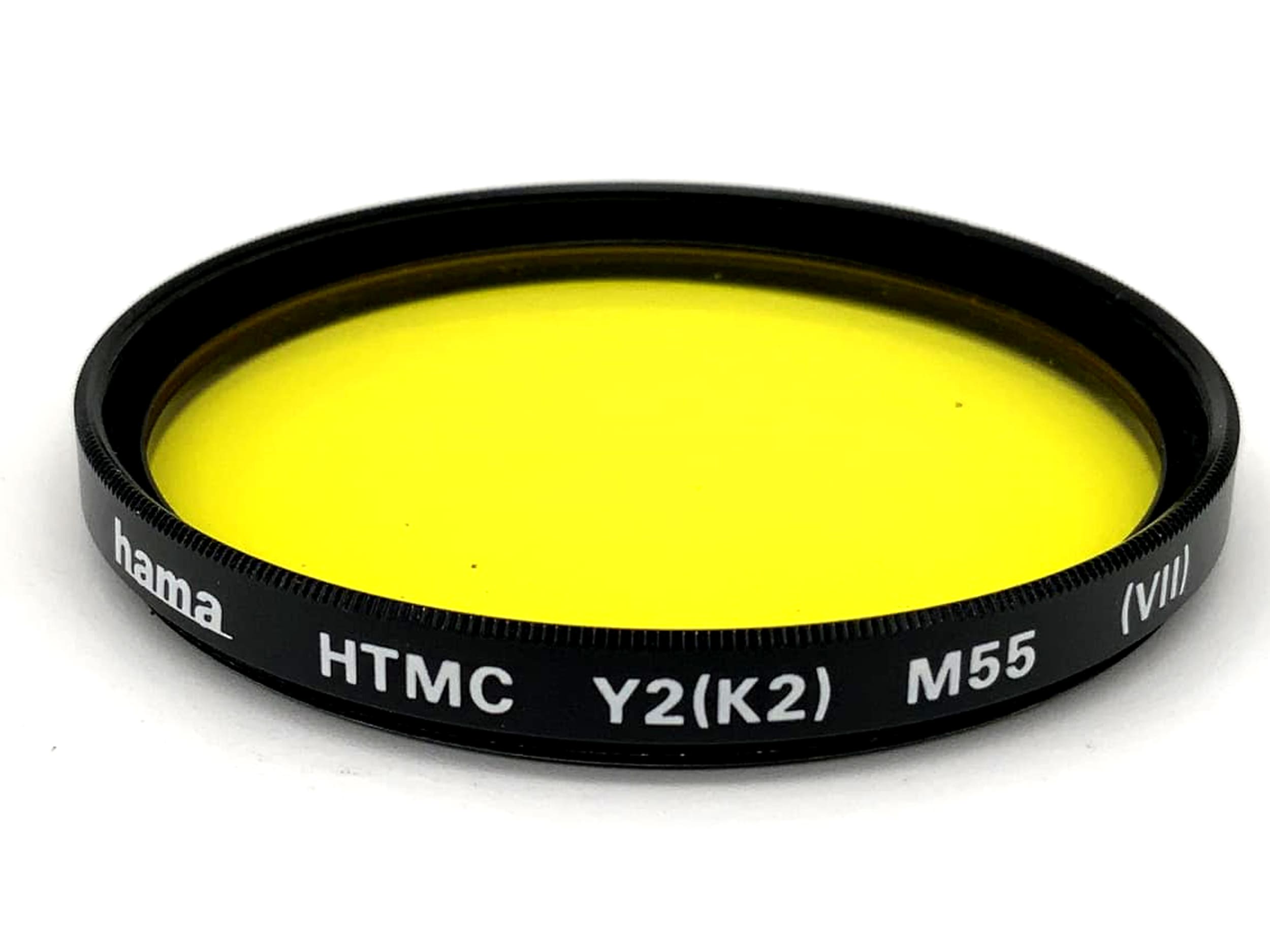 Hama Farbfilter HTMC Y2(K2) M55 (VII) Filter 55mm Kreisförmig Filtergewinde M55