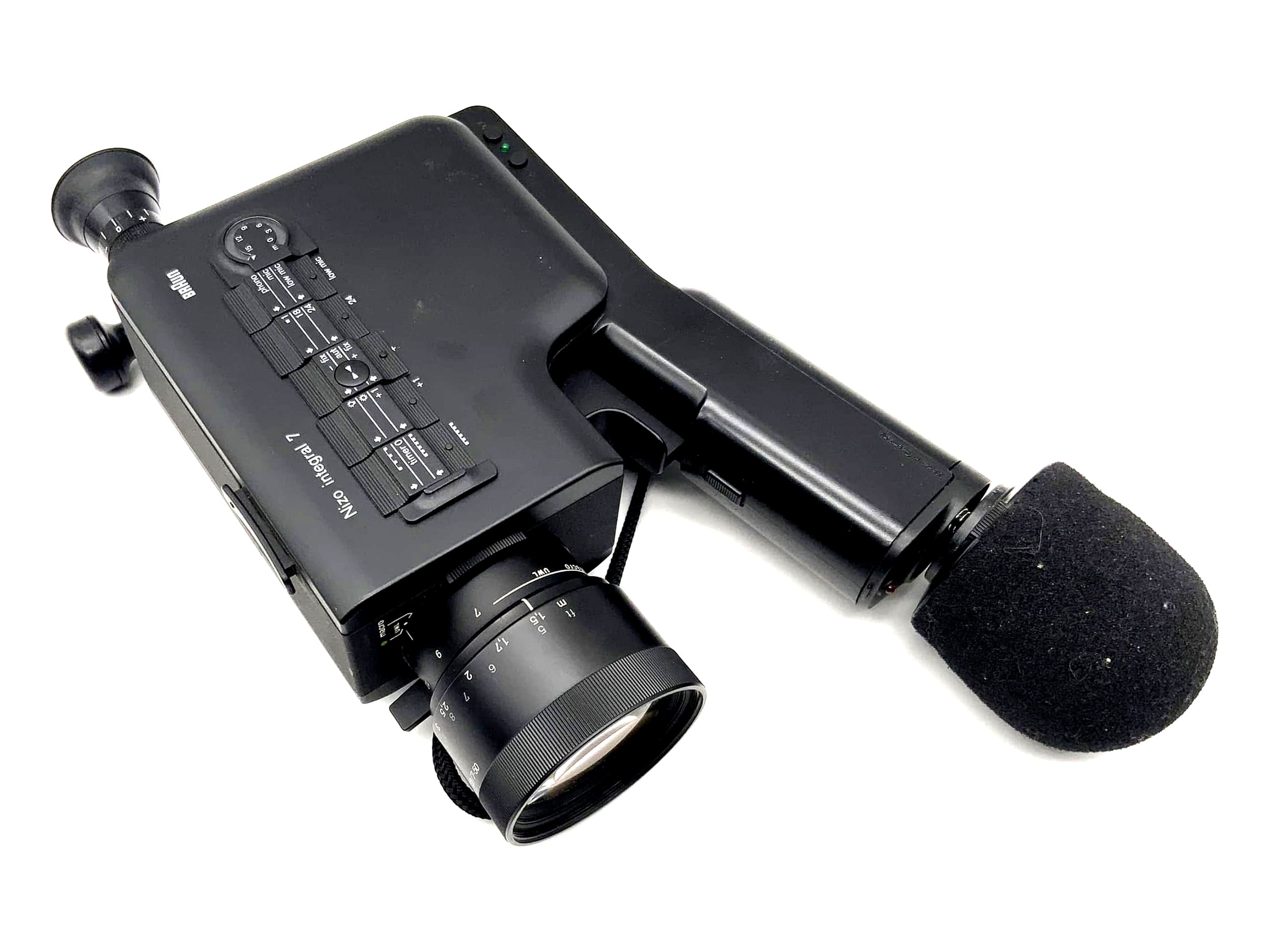 Braun Nizo integral 7 Filmkamera Super 8 Kamera movie camera !Defekt!