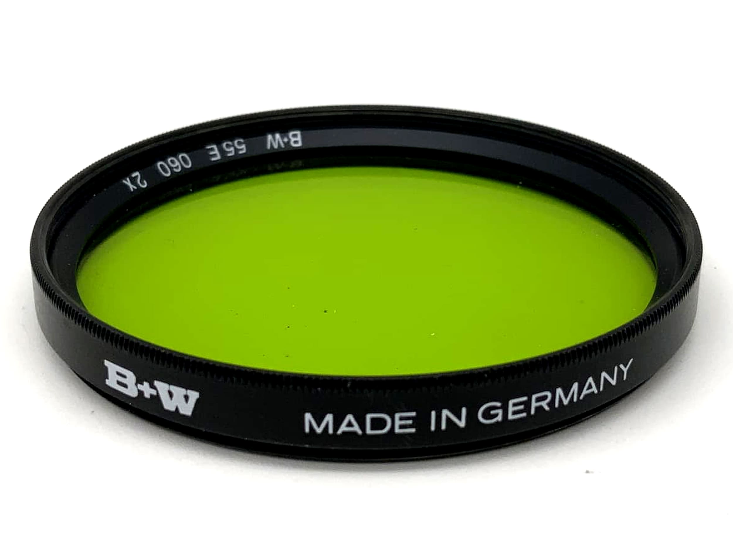 B+W Farbfilter 55E 060 2x Grün Green Filter 55mm Kreisförmig Filtergewinde M55