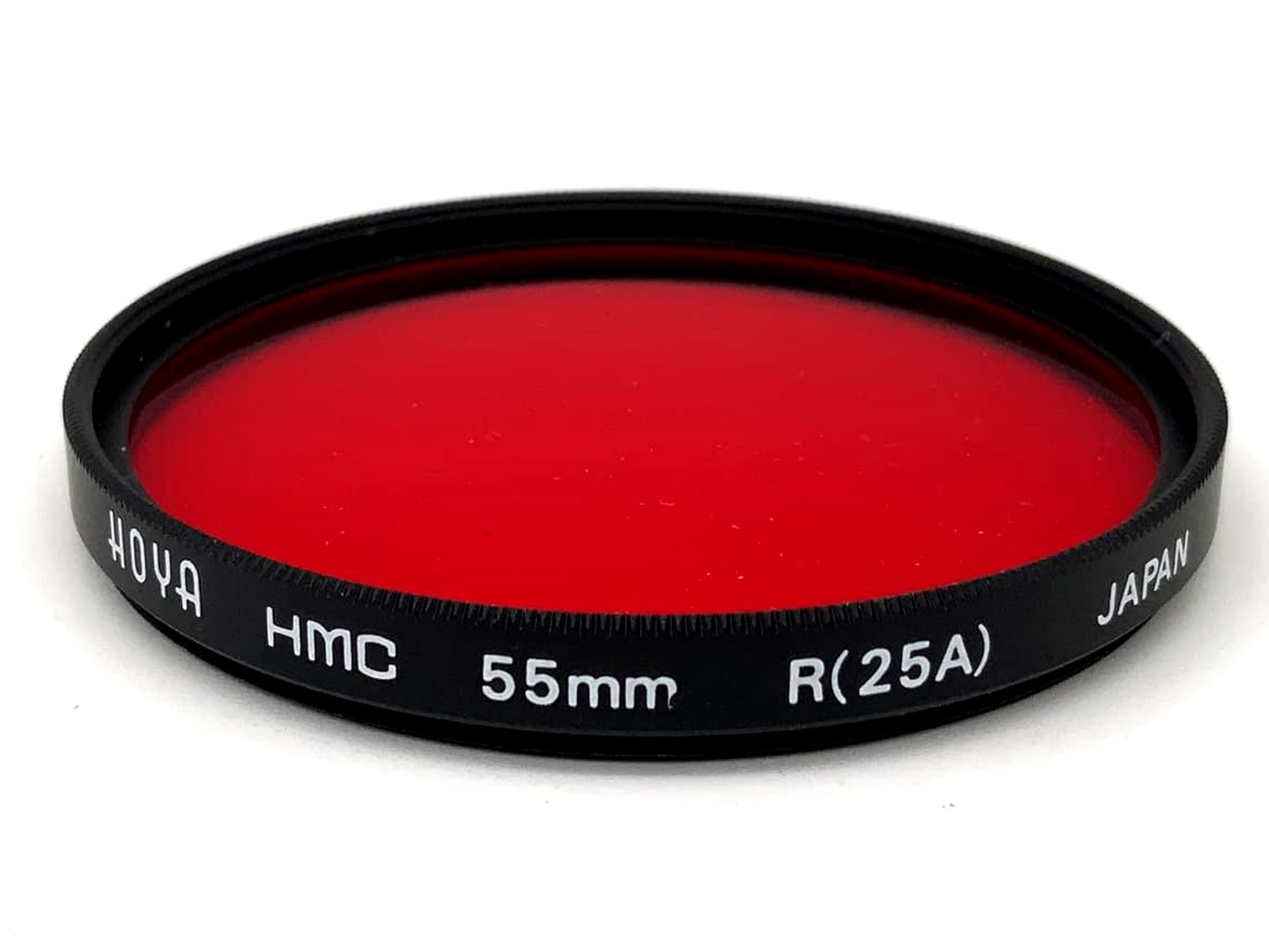 Hoya Farbfilter HMC R(25A) Rot Red Filter 55mm Kreisförmig Filtergewinde M55