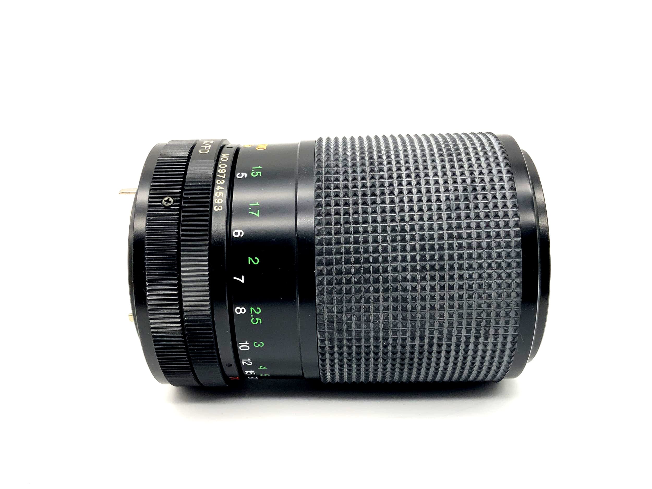 Vivitar 70-210mm 1:4.5-5.6 Objektiv MC Macro Focusing Zoom Linse (Canon FD)