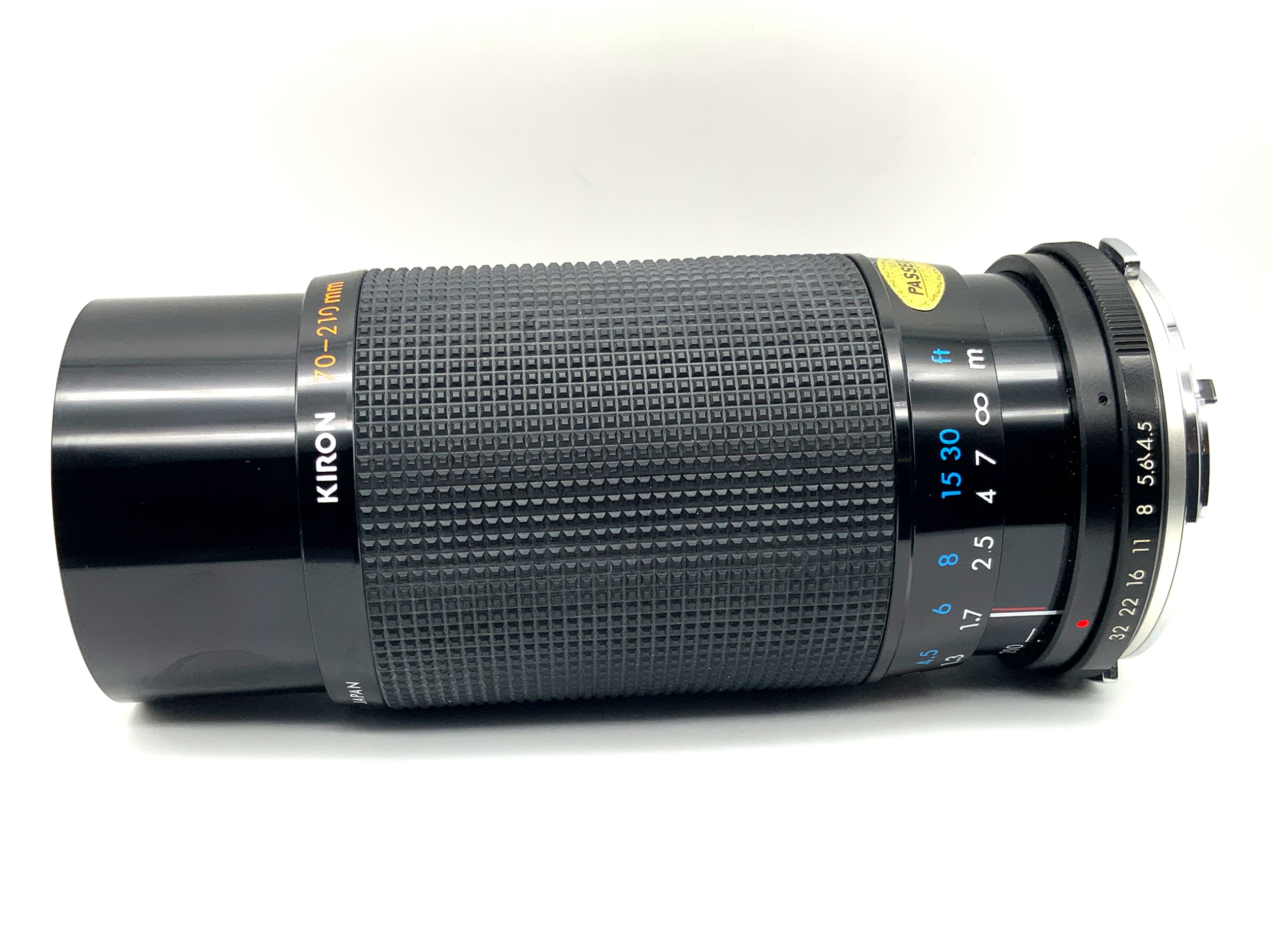 Kiron 70-210mm 1:4.5 Objektiv Macro 1:4 Kino Precision MC (Olympus OM)