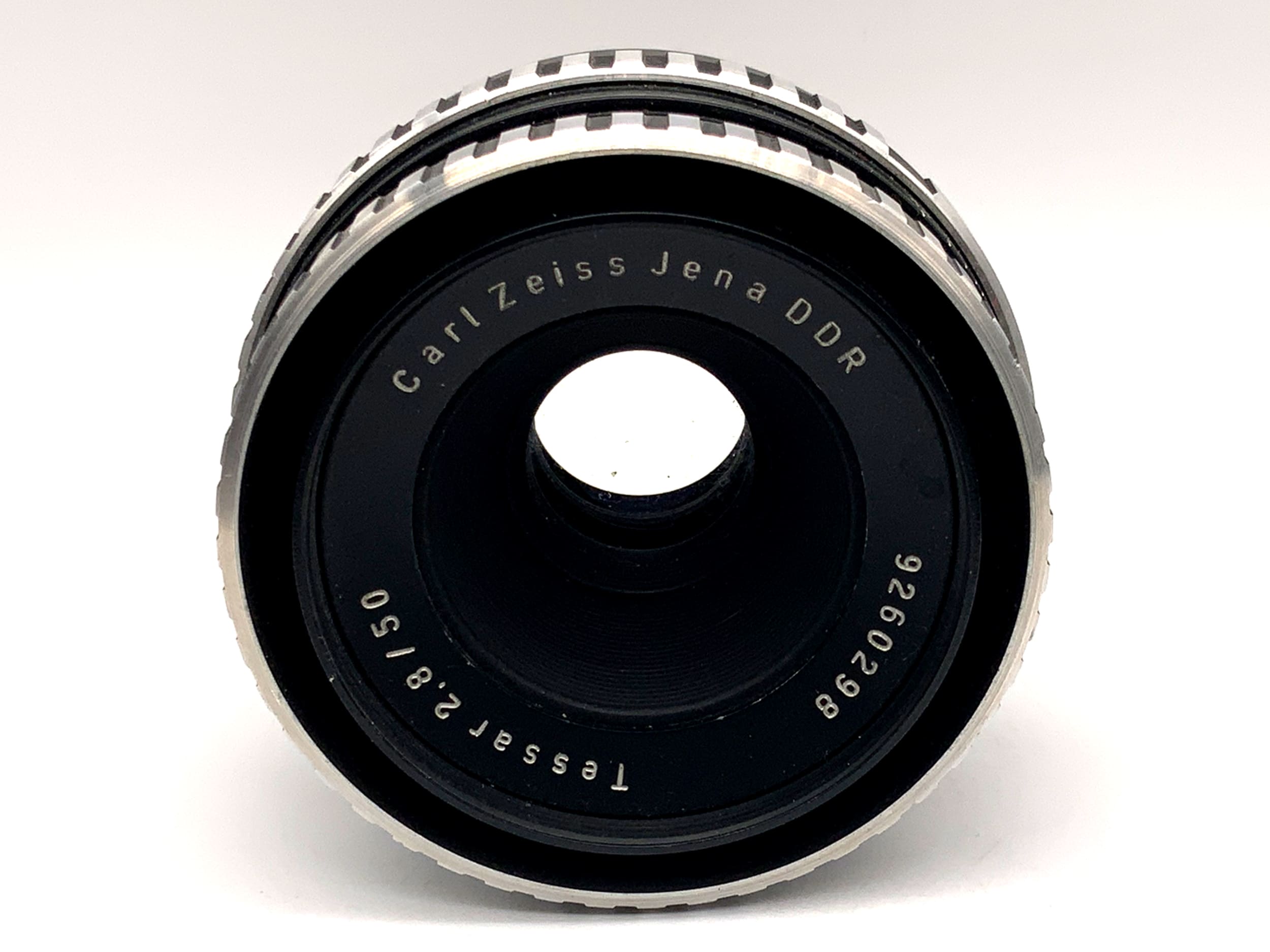 Carl Zeiss 50mm 1:2.8 Objektiv Tessar Zebra Festbrennweite (M42)