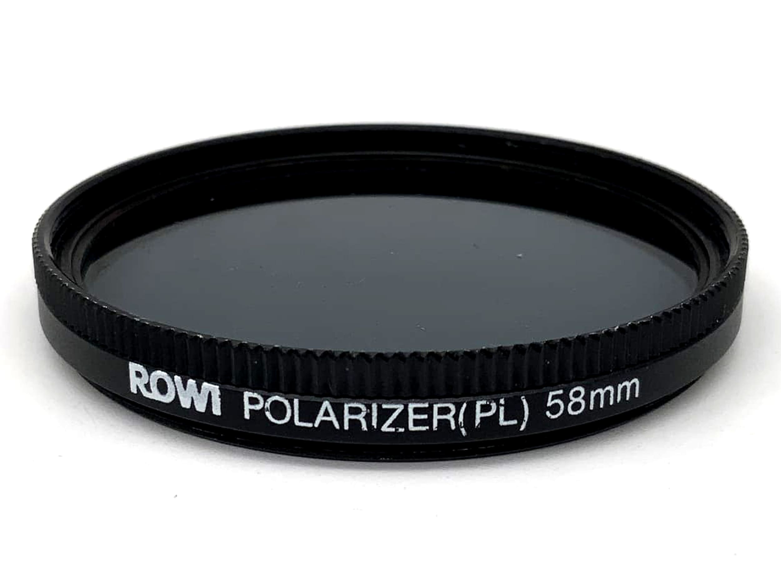 Rowi Polfilter Polarizer (PL) Filter 58mm Kreisförmig Filtergewinde M58