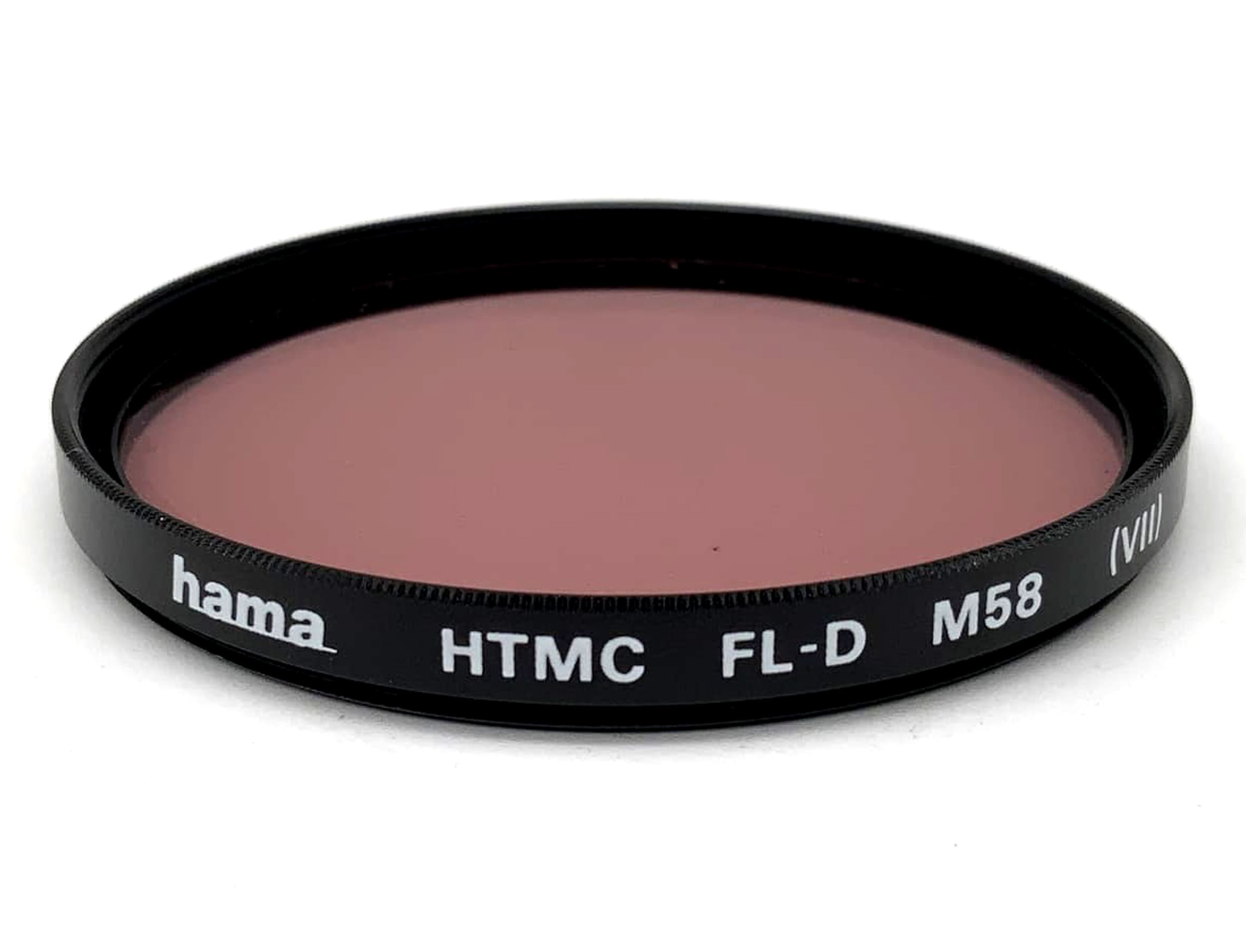 Hama Korrekturfilter HTMC FL-D (VII) Filter 58mm Kreisförmig Filtergewinde M58