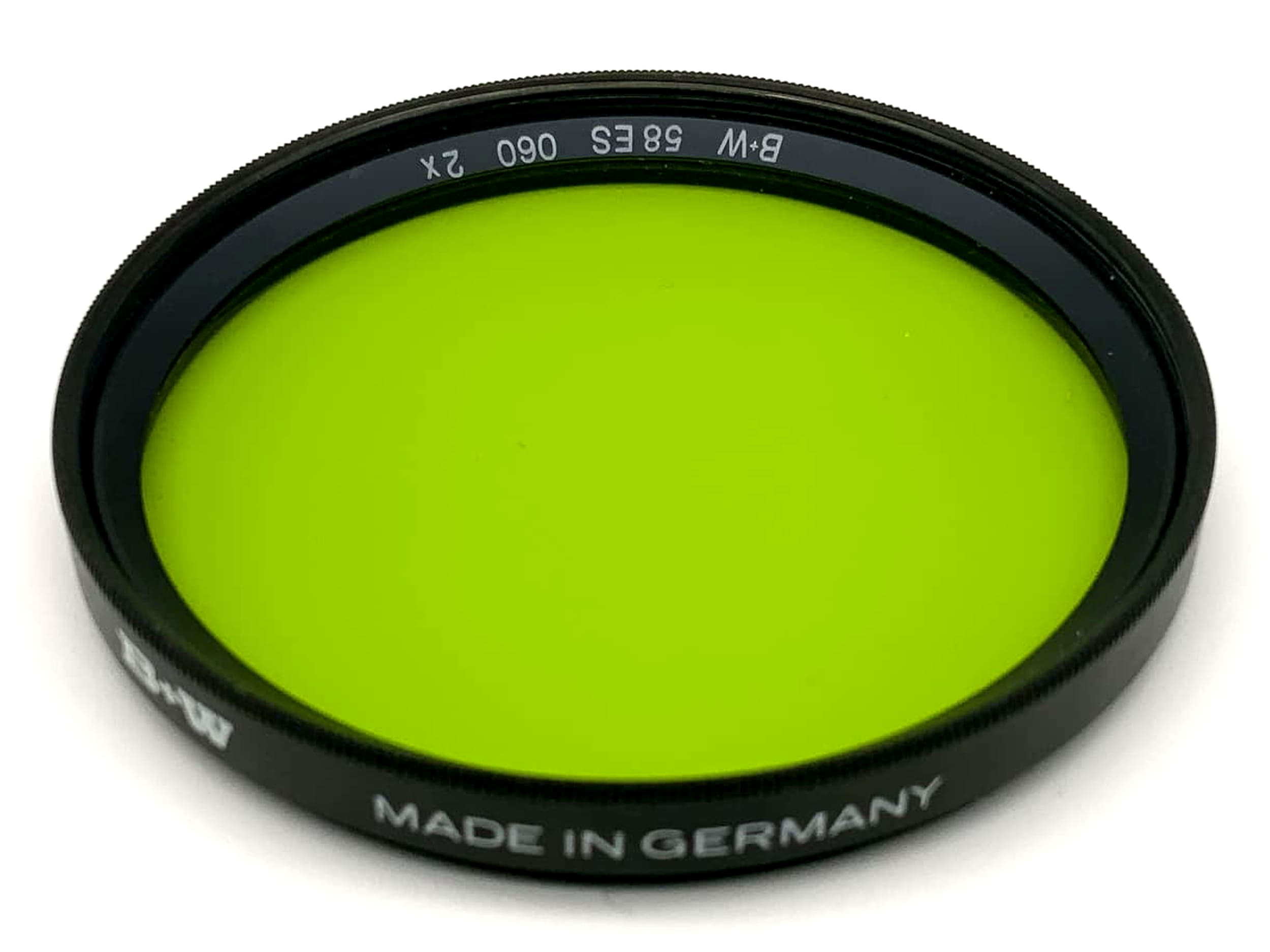 B+W Farbfilter 58mm Filter Grün 58ES 060 2x Kreisförmig Filtergewinde
