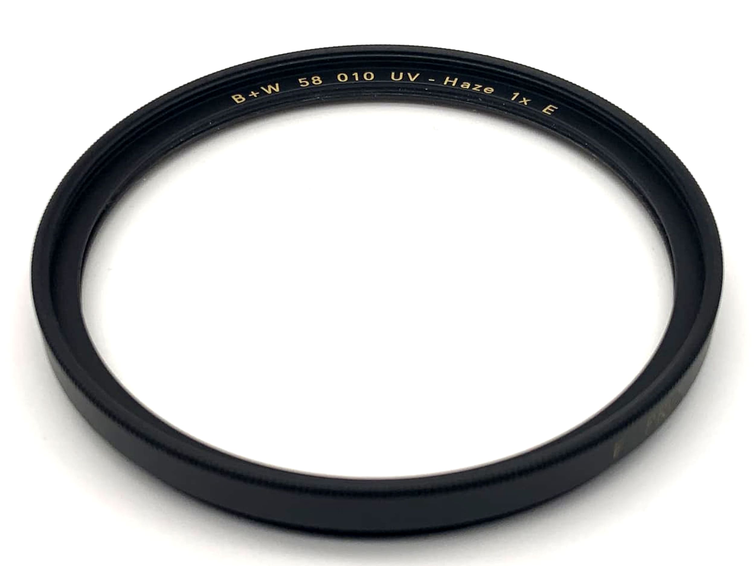 B+W UV-Filter 58mm Filter 010 UV-Haze 1x E F-Pro Kreisförmig Filtergewinde