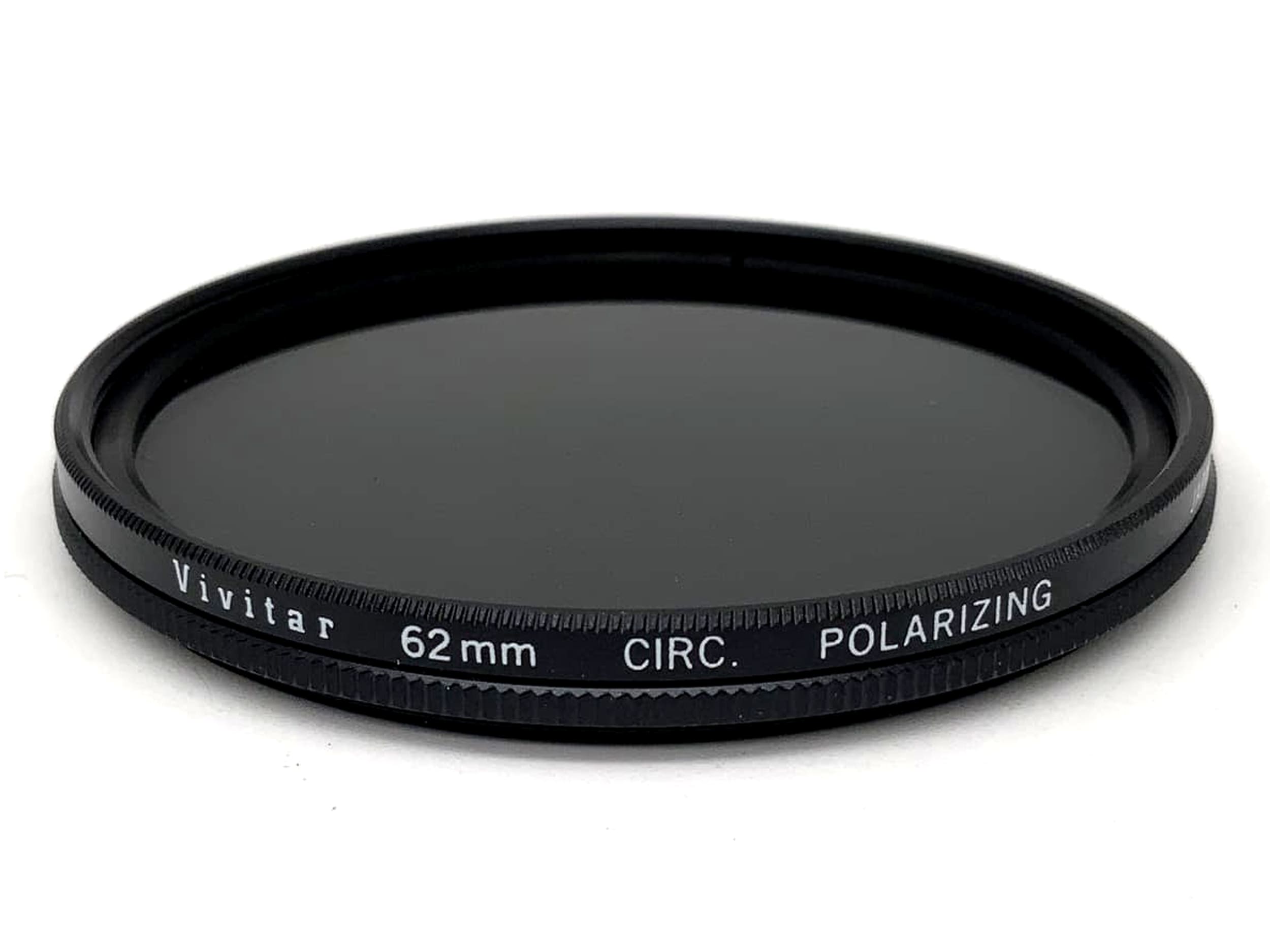 Vivitar Polfilter CIRC. POLARIZING Circular Filter 62mm Kreisförmig M62