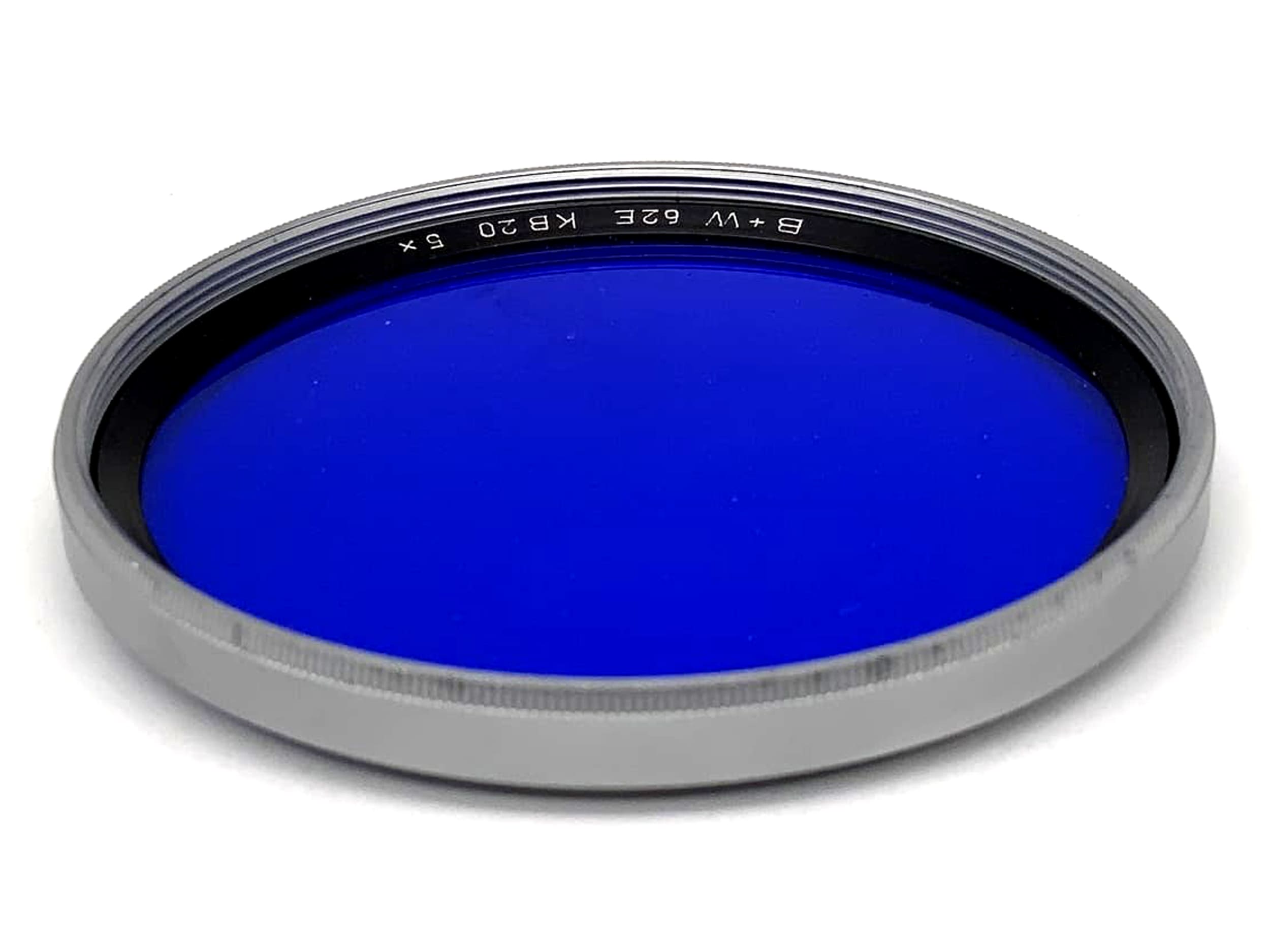 B+W Farbfilter KB 20 5x Blau Blue Filter 62mm Kreisförmig Filtergewinde M62