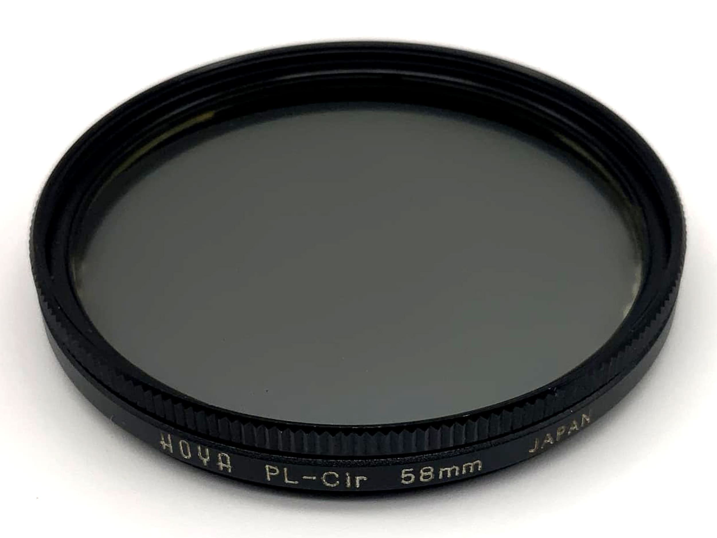 Hoya Polfilter 58mm Filter CIR-PL Kreisförmig Filtergewinde