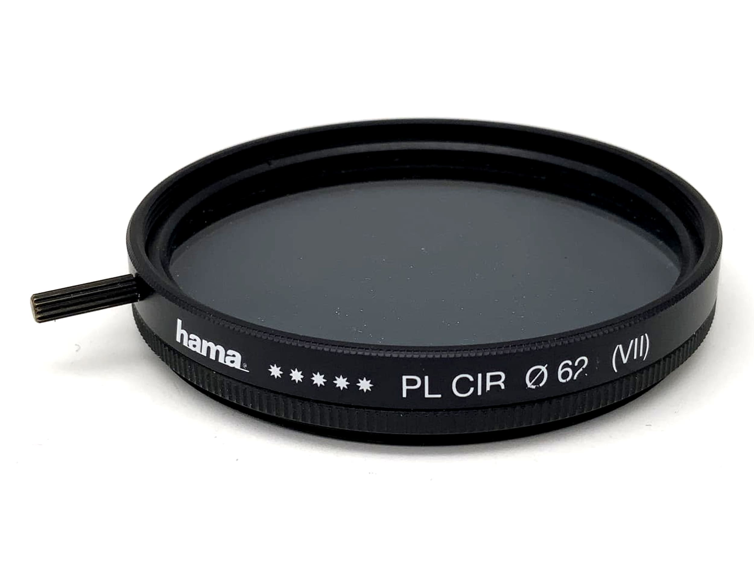 Hama Polfilter PL Cir (VII) Circular Filter 62mm Kreisförmig Filtergewinde M62