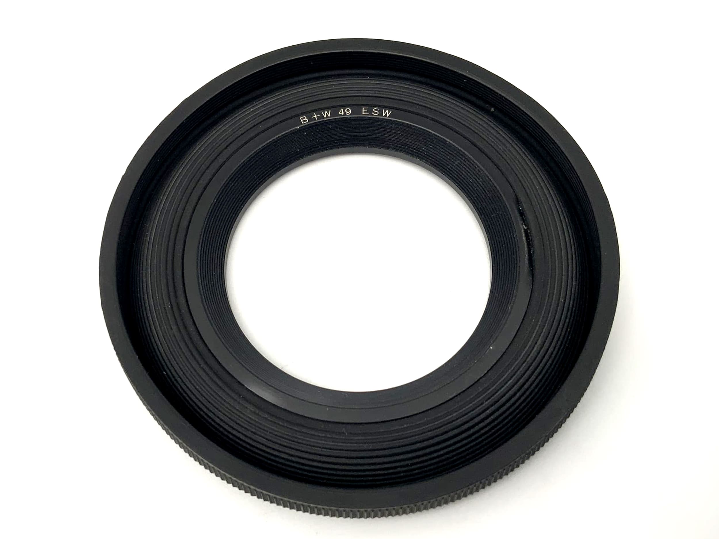 B+W 49 ESW Gegenlichtblende Schraubanschluss Lens Hood Streulichtblende