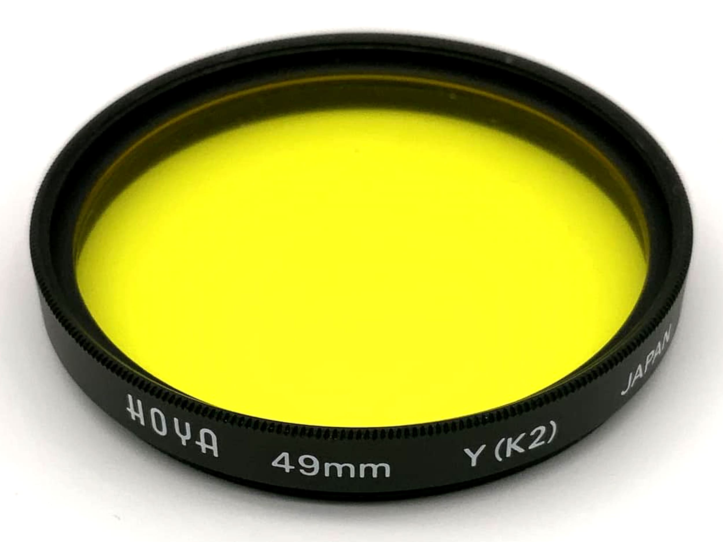 Hoya Farbfilter 49mm Filter Gelb Y(K2) Kreisförmig Filtergewinde
