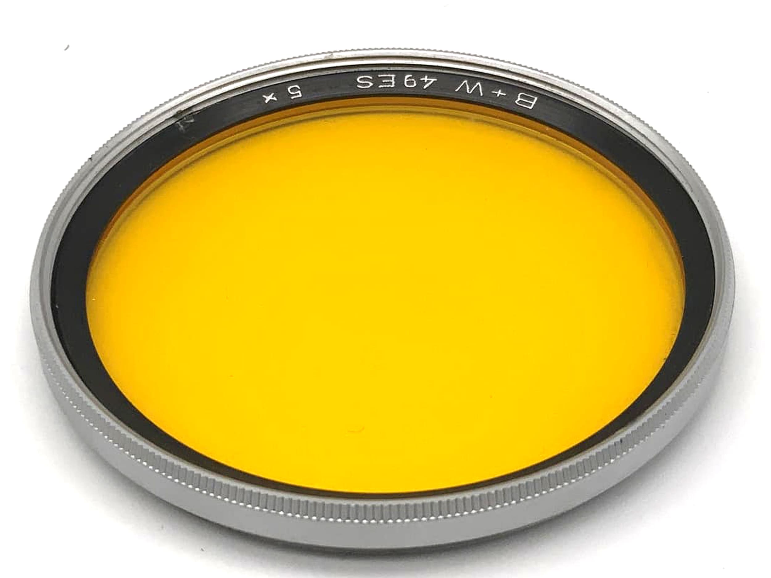 B+W Farbfilter 49mm Filter Gelb 49ES 5x Kreisförmig Filtergewinde
