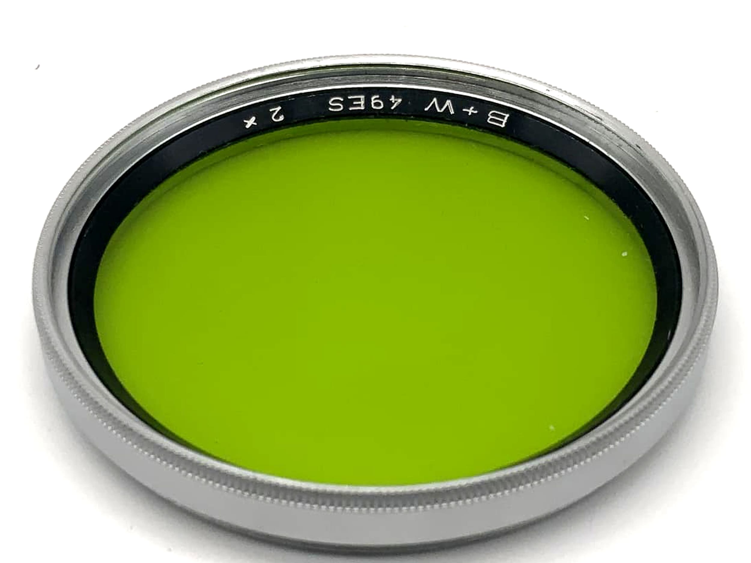 B+W Farbfilter 49mm Filter Grün 49ES 2x Kreisförmig Filtergewinde