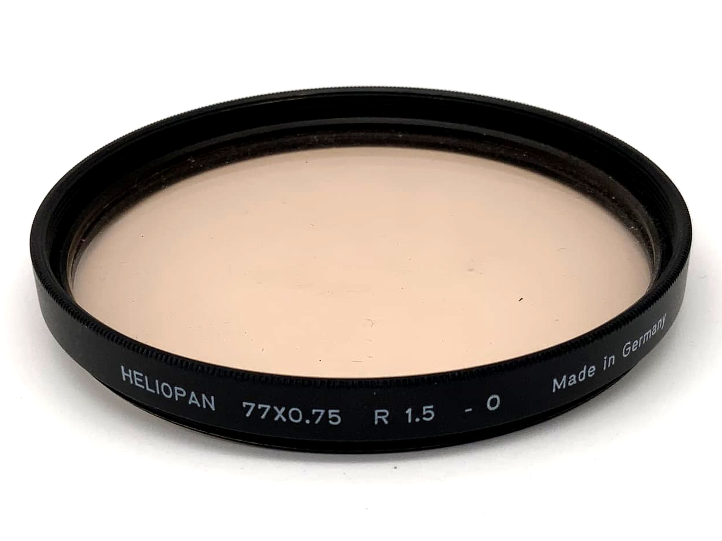 Heliopan Korrekturfilter 77x0,75 R 1,5 -O Filter 77mm Kreisförmig M77