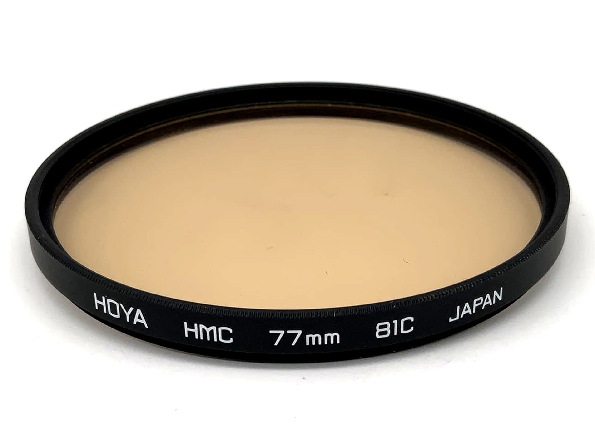 Hoya Lichtfilter HMC 81C Filter 77mm Kreisförmig Filtergewinde M77
