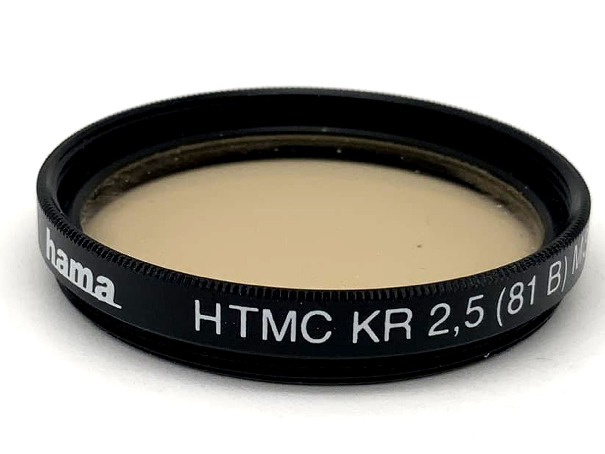 Hama Korrekturfilter HTMC KR 2,5(81 B) M37 (IV) Filter 37mm Kreisförmig M37