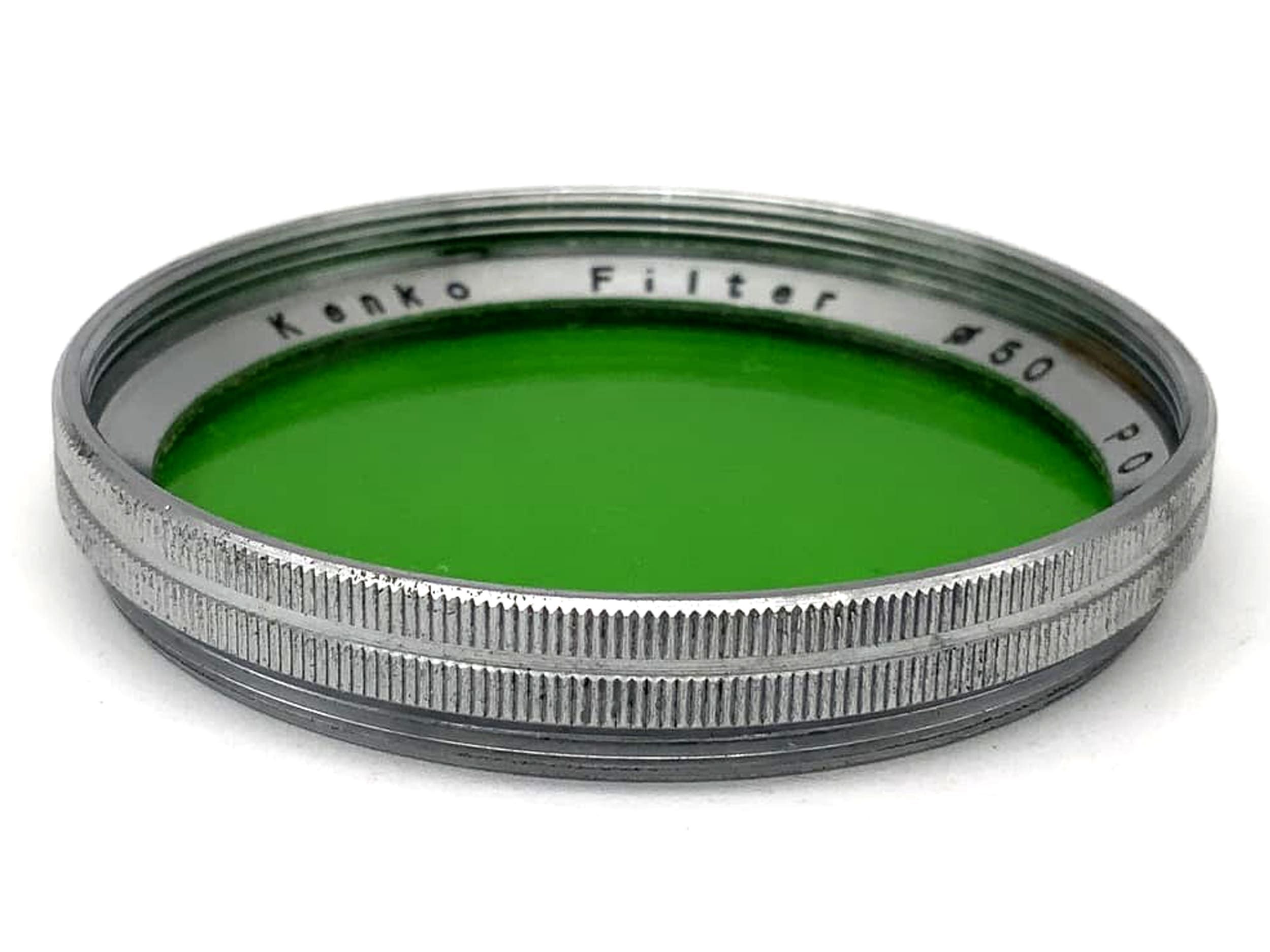 Kenko Farbfilter PO1 Grün Green Filter 50mm Kreisförmig Filtergewinde M50