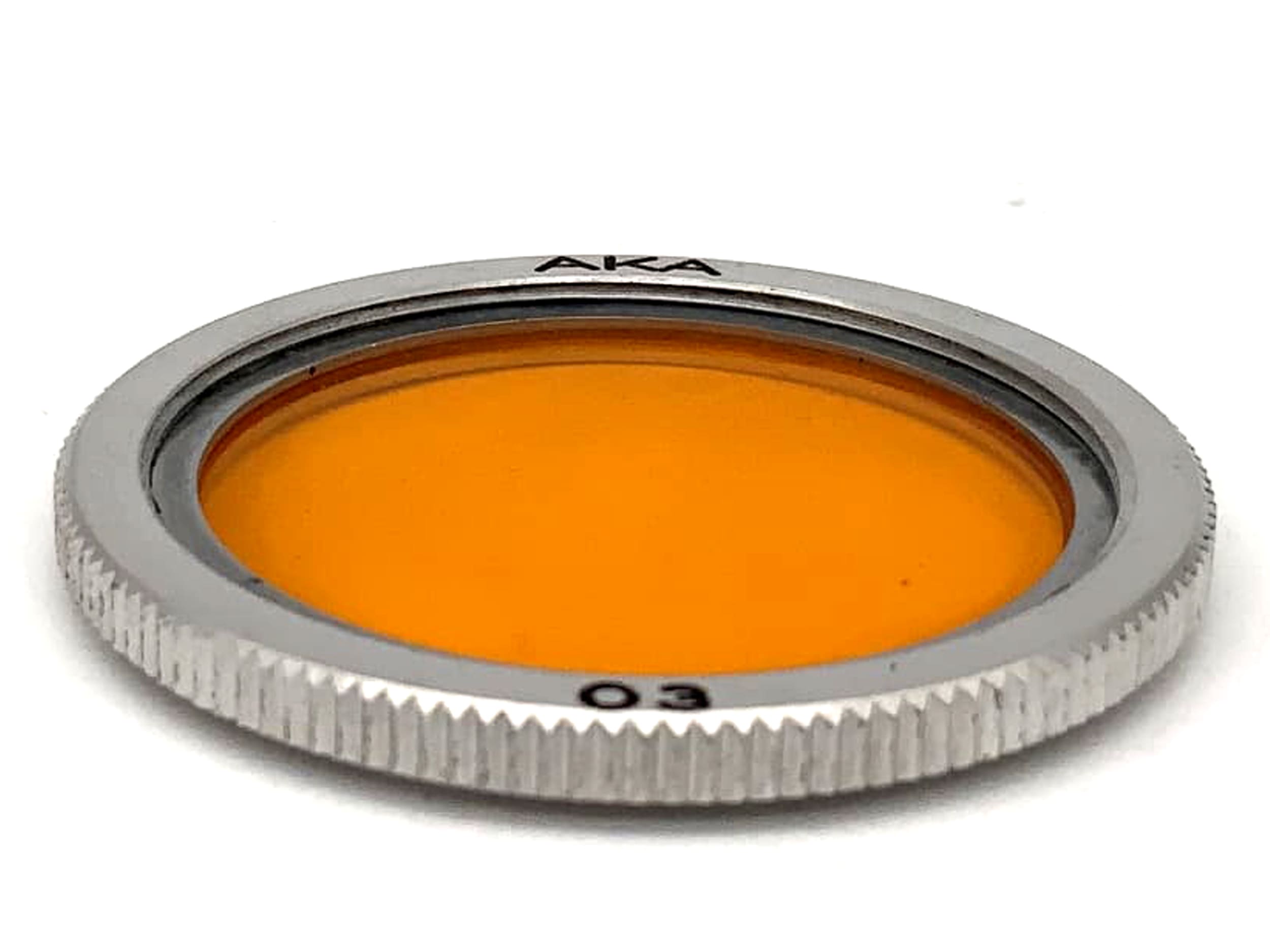 AKA Farbfilter O3 Orange Filter 36mm Kreisförmig Filtergewinde M36