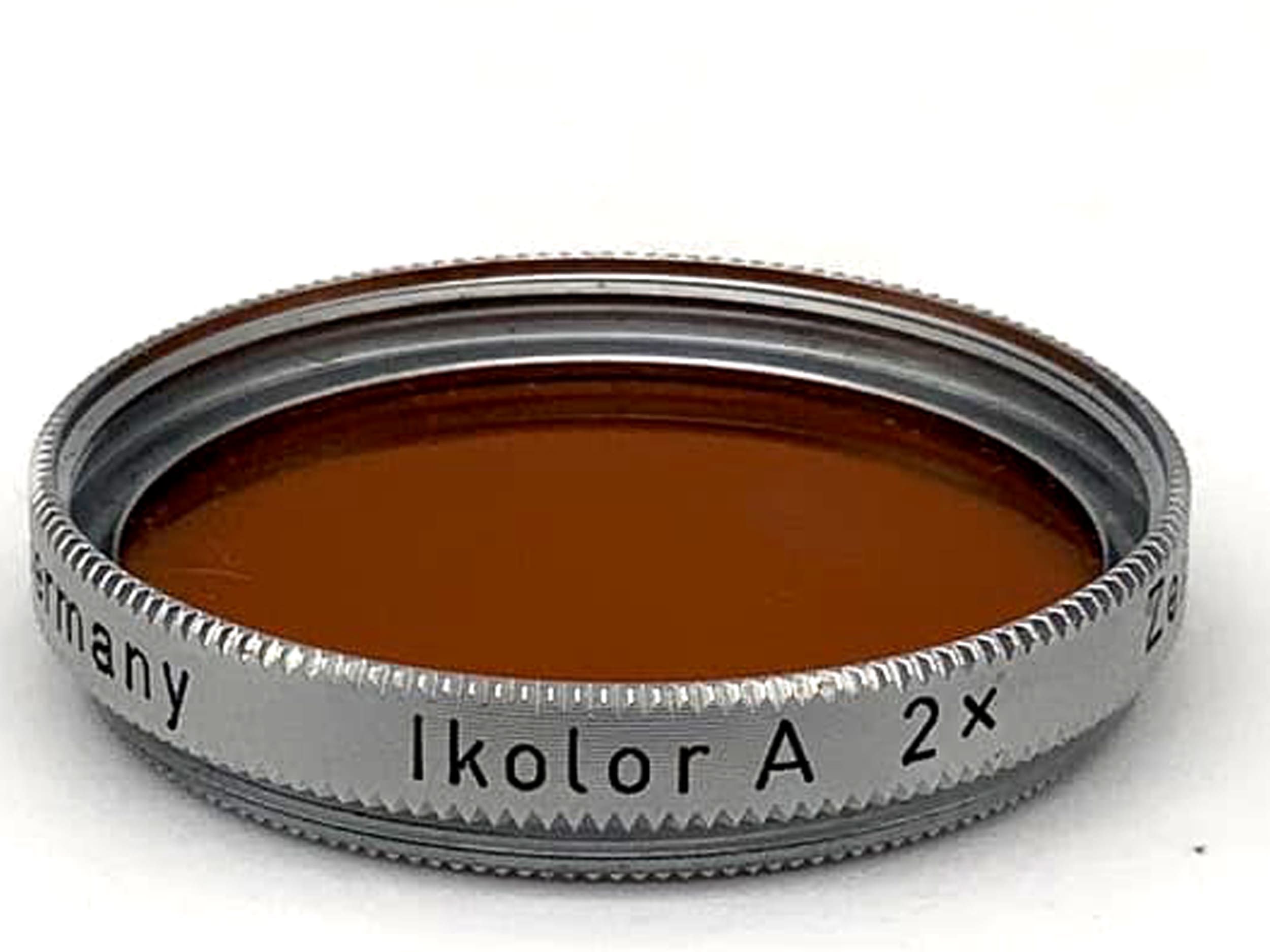 Zeiss Ikon Farbfilter 382 S27 Ikolor A 2x Filter 27mm Kreisförmig M27
