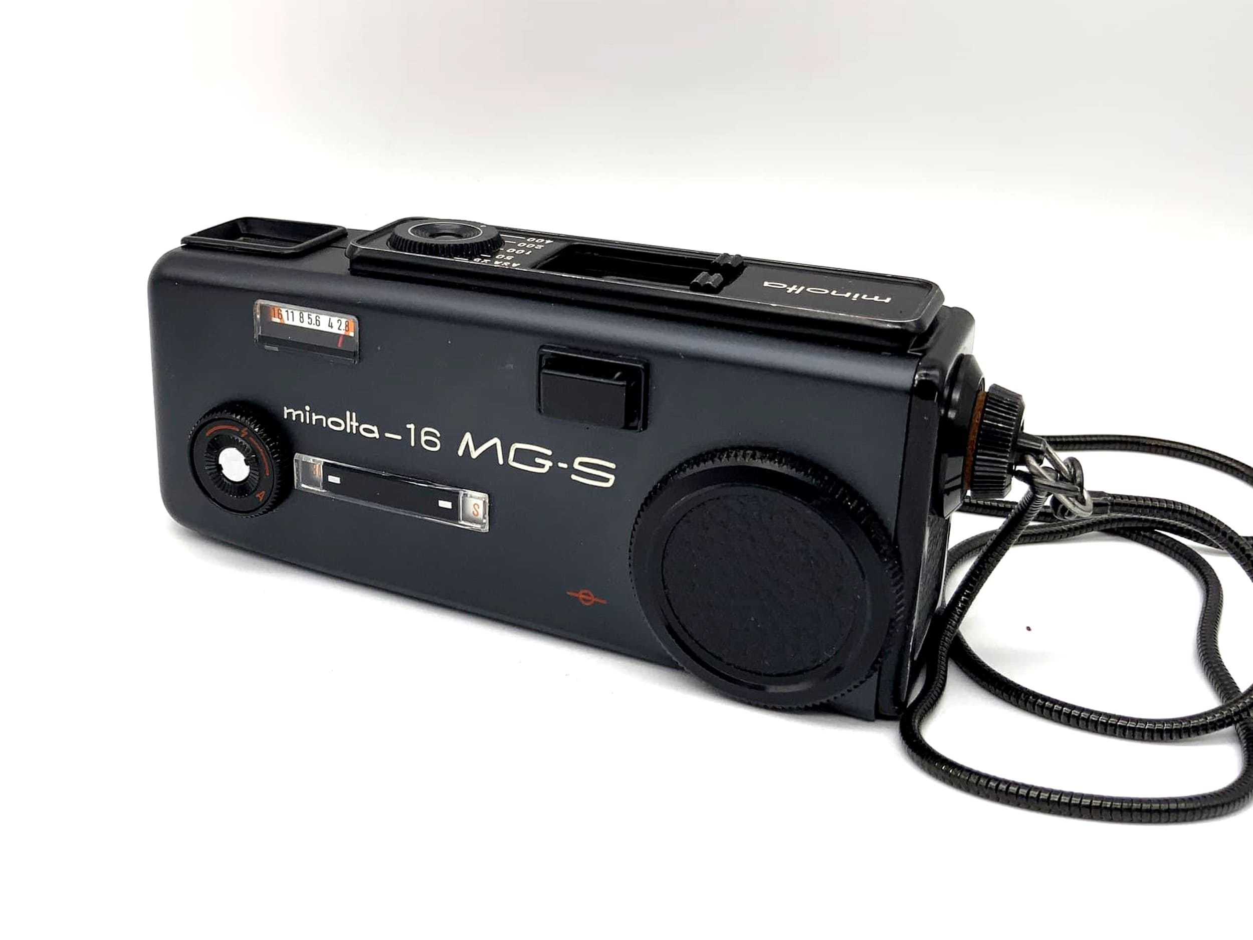 Minolta 16 MG - S Miniaturkamera mit 1:2,8 23mm Kleinstbildkamera Spy Cam