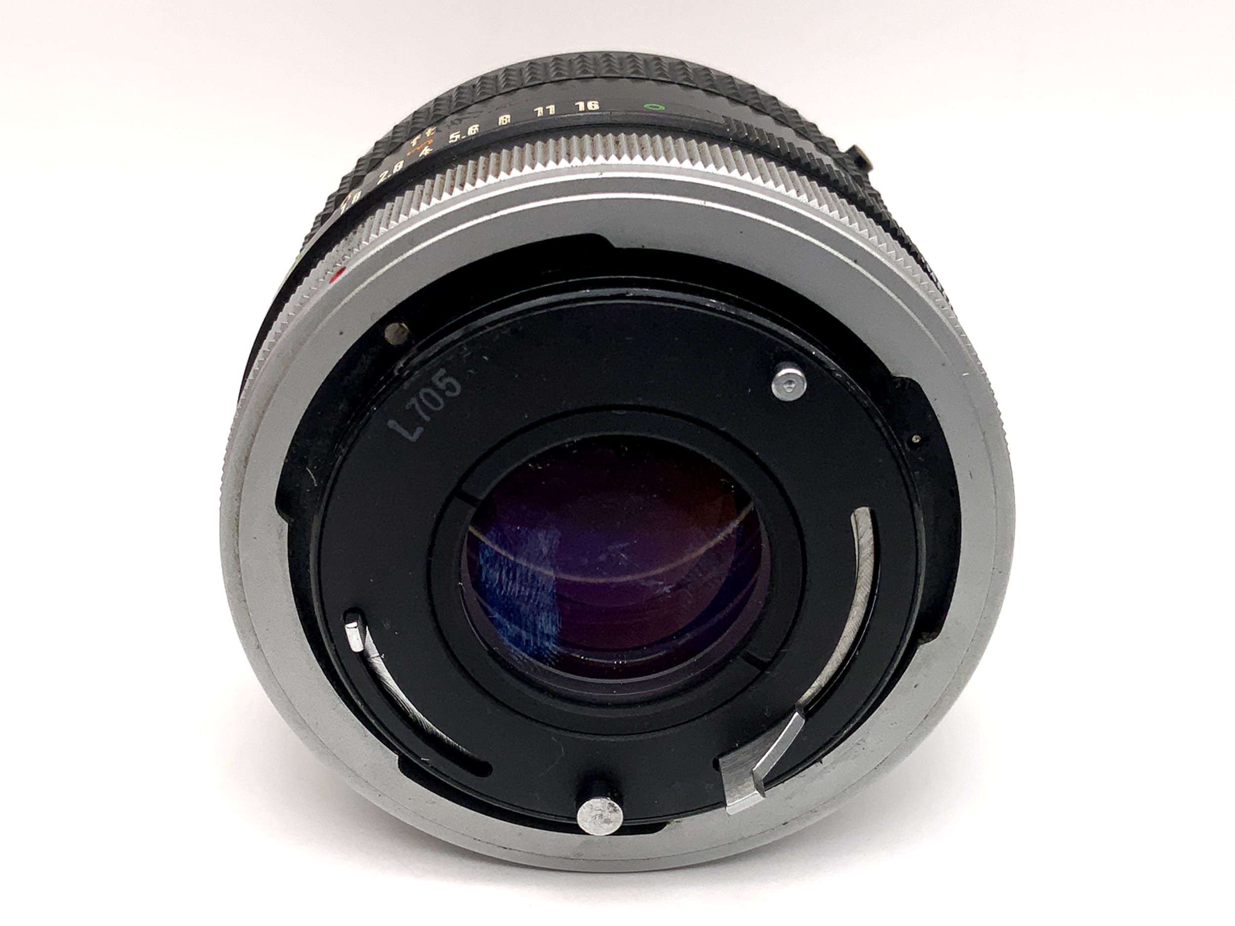 Canon 50mm 1:1.8 Objektiv FD mit Macro-Anschluss Festbrennweite (Canon FD)