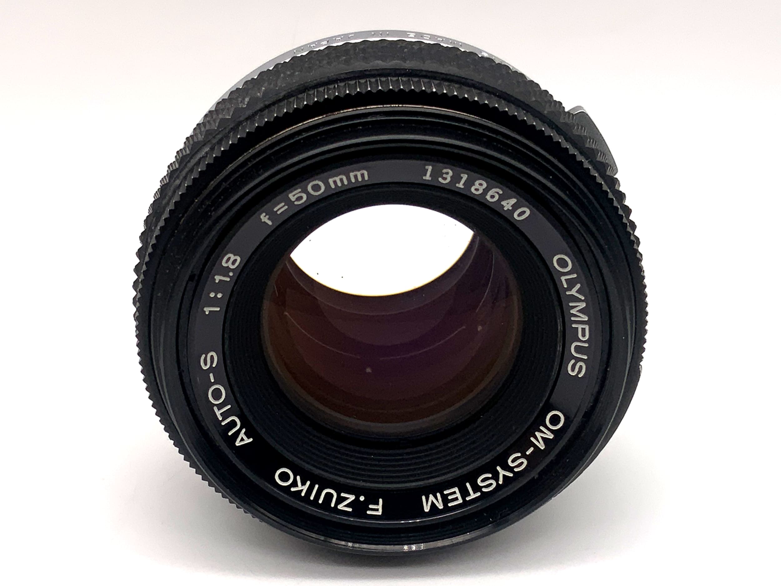 Olympus 50mm 1:1.8 Objektiv OM-System F.Zuiko Auto-S Festbrennweite (Nikon F)