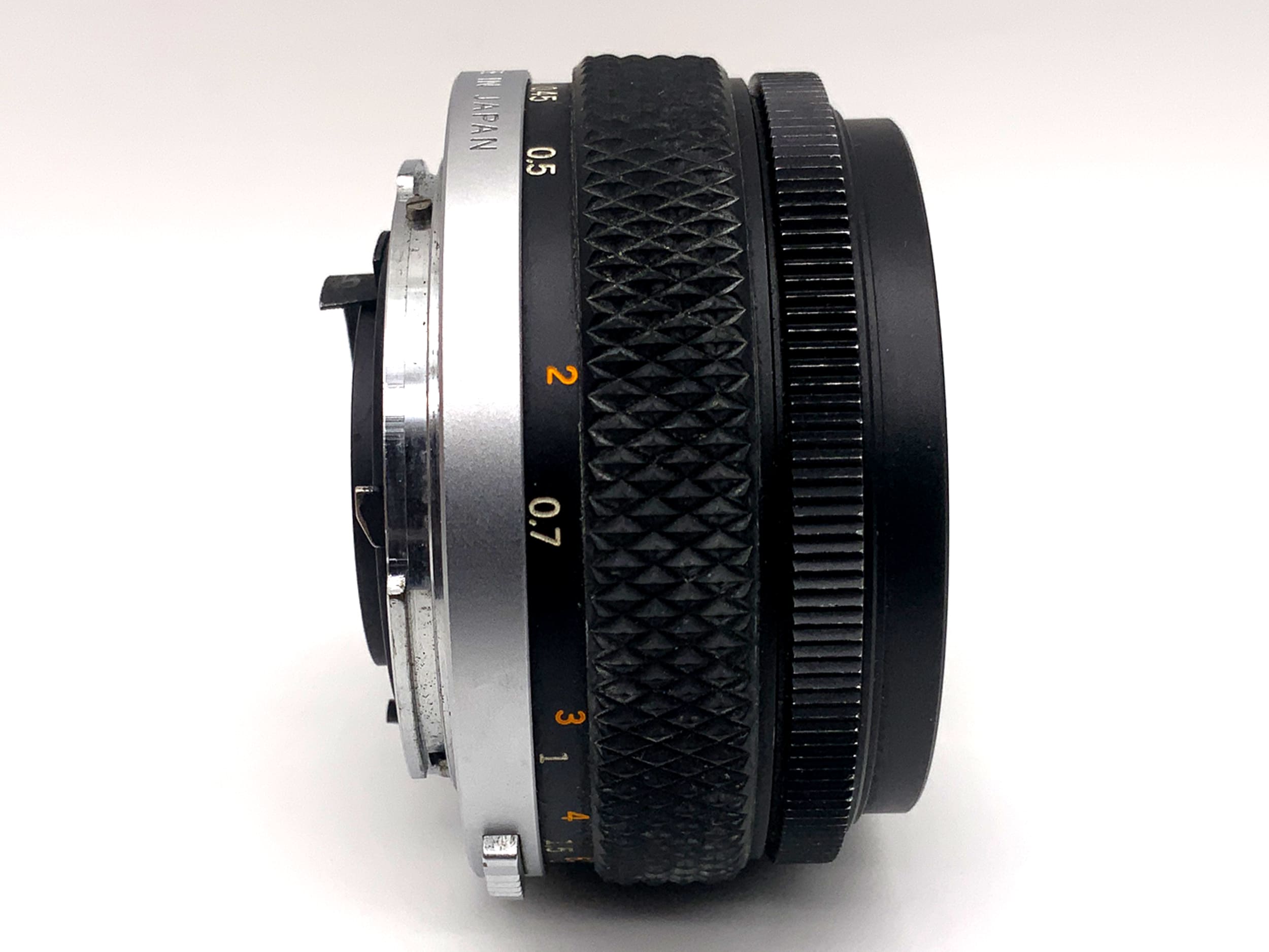 Olympus 50mm 1:1.8 Objektiv OM-System F.Zuiko Auto-S Festbrennweite (Nikon F)