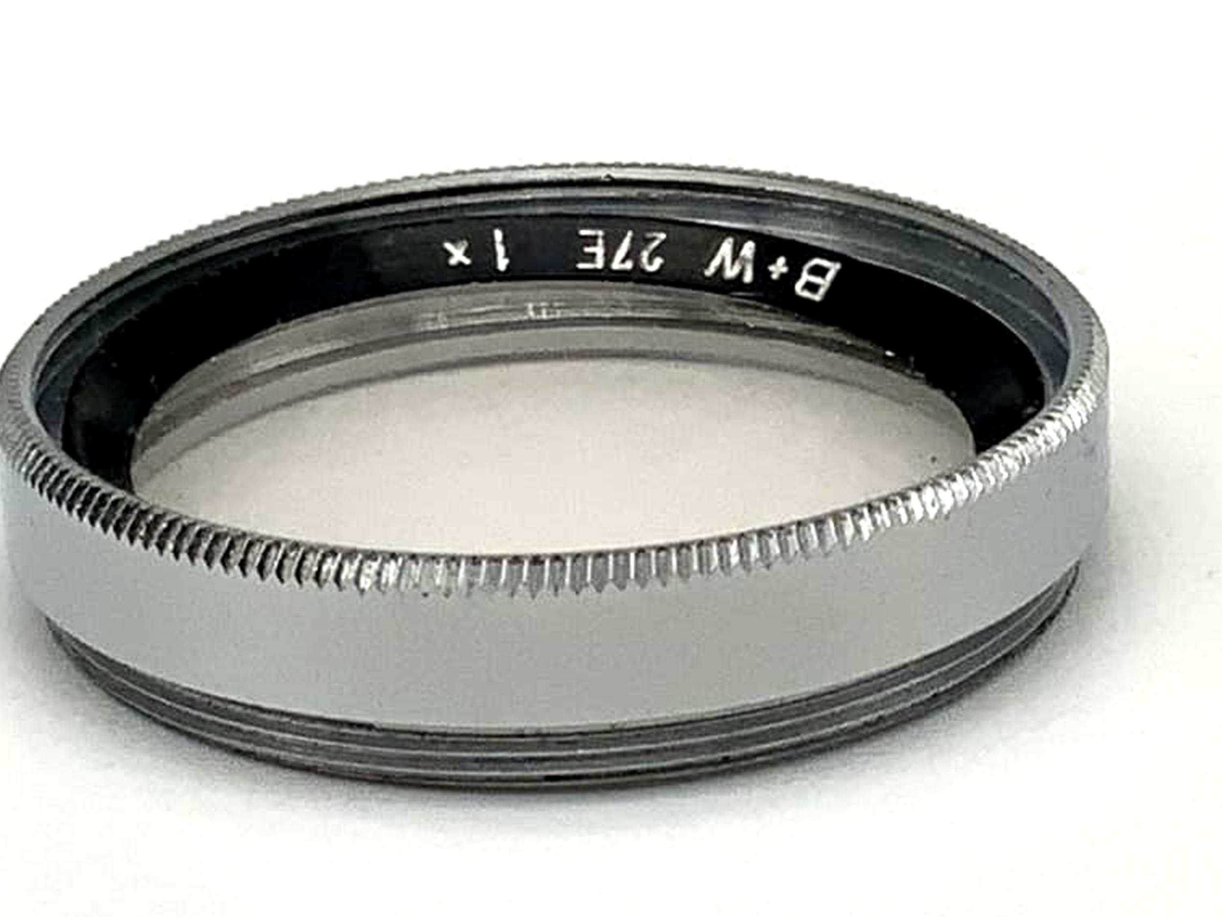 B+W Korrekturfilter 27E 1x Filter 27mm Kreisförmig Filtergewinde M27
