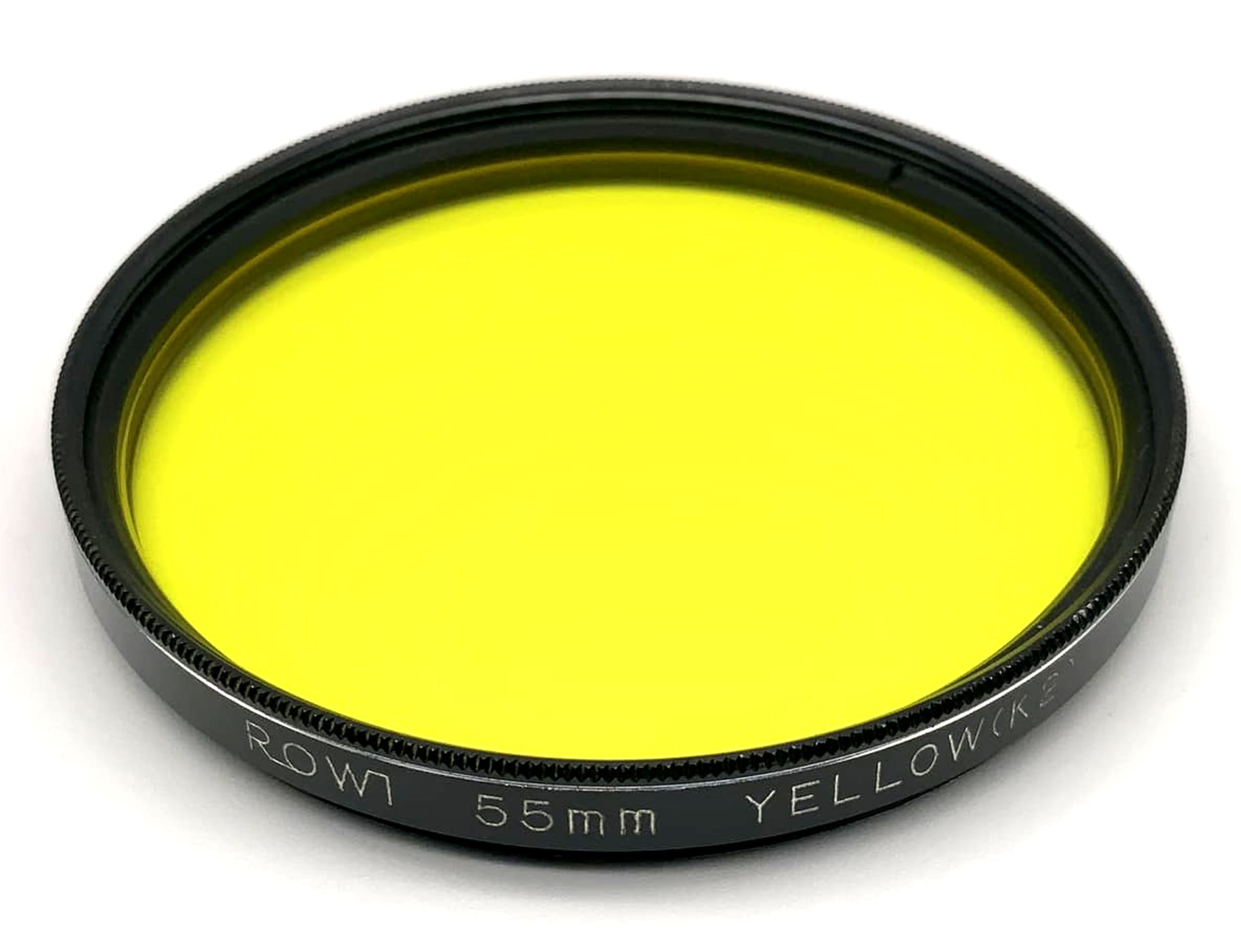Rowi Farbfilter 55mm Filter Gelb Yyellow (K2) Kreisförmig Filtergewinde