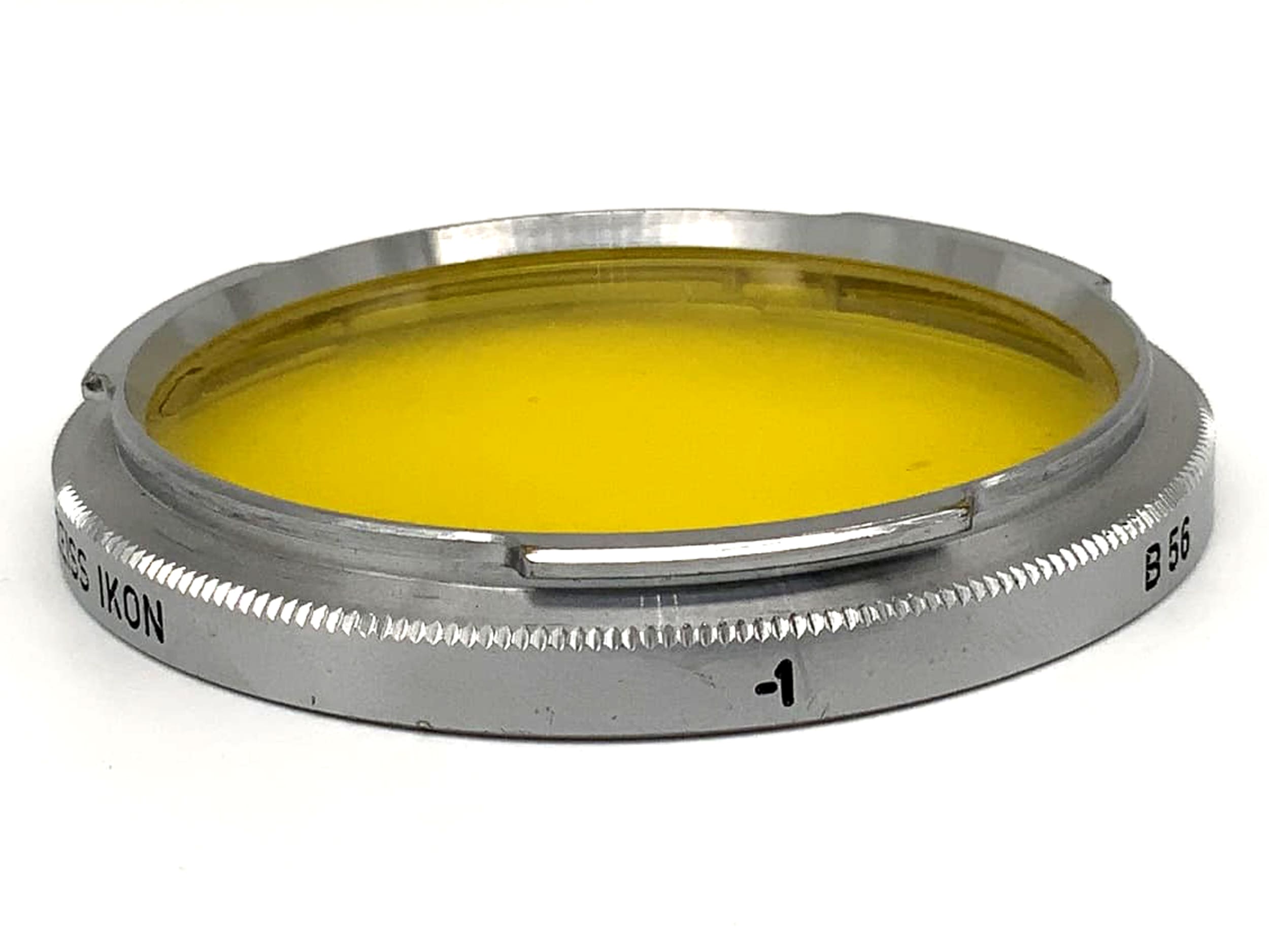 Zeiss Ikon Farbfilter Gelb -1 B56 G 2x Yellow Contarex Bajonett Kreisförmig MCo