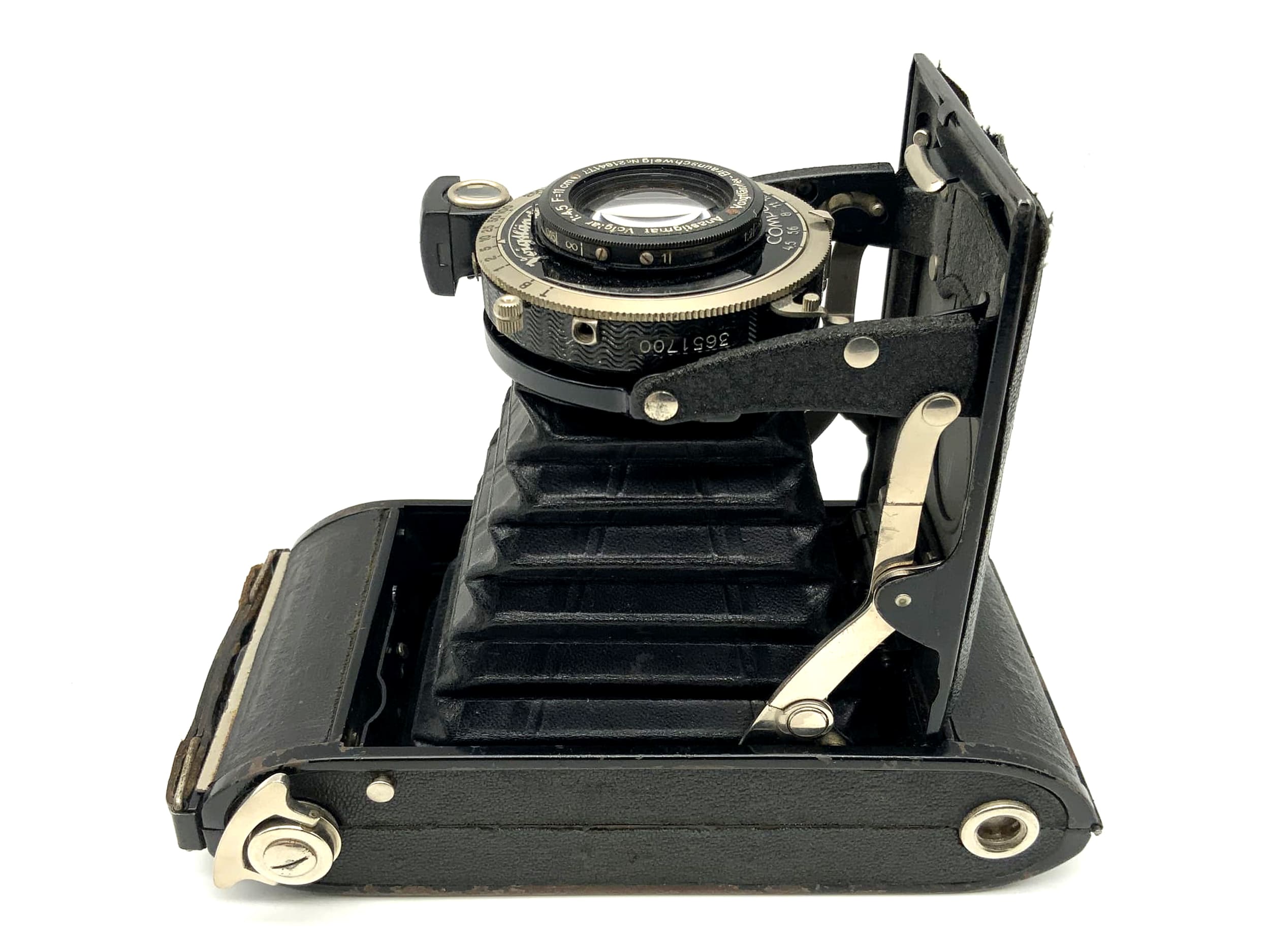 Voigtländer Bessa Klappkamera mit Anastigmat Voigtar 1:4.5 F=11cm 6x9 Compur