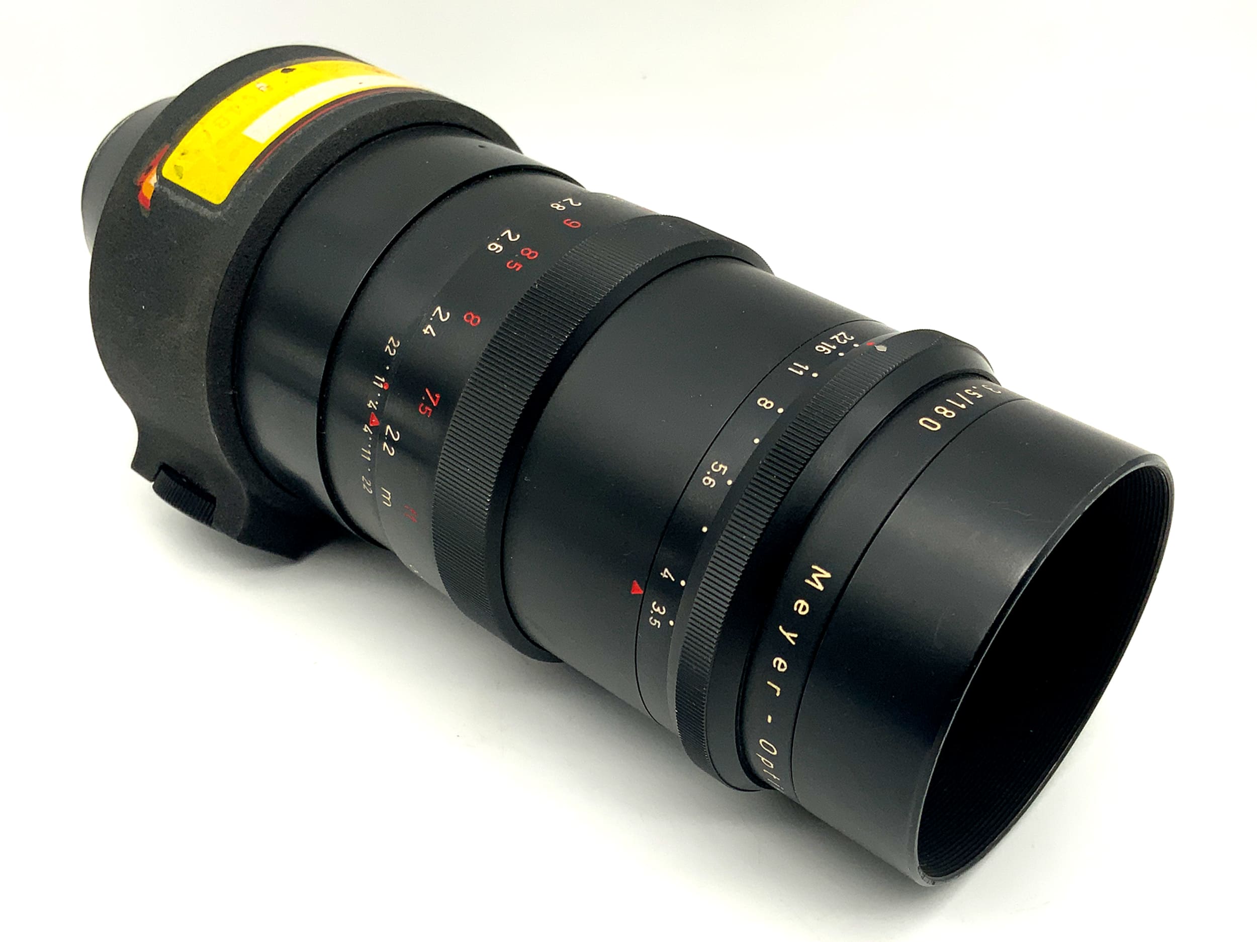 Meyer-Optik Görlitz 180mm 1:3.5 Objektiv Primotar Festbrennweite (M42)