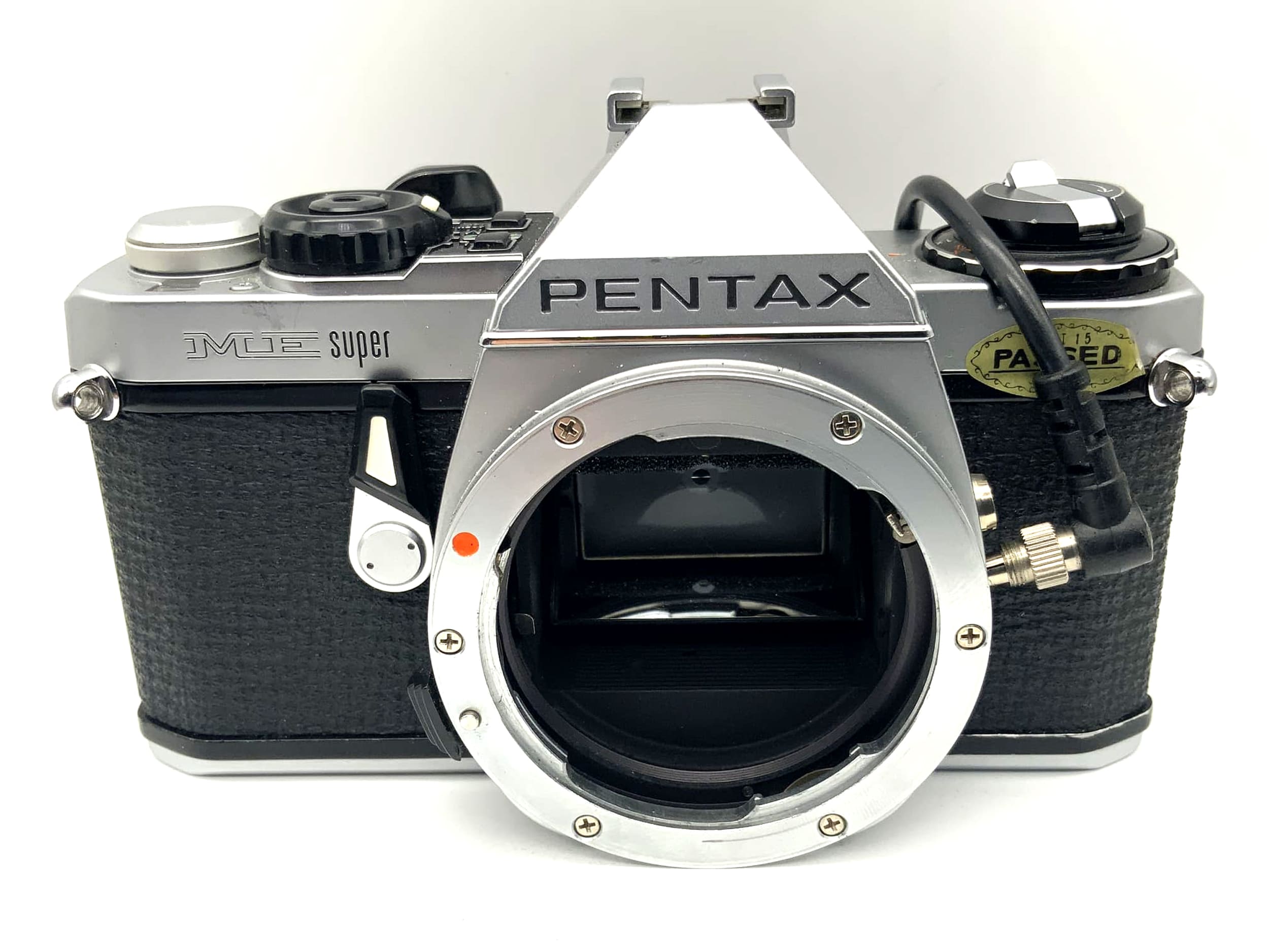 Asahi Pentax ME super 35mm SLR analog mit Databack (Dial Data ME) (Pentax K)
