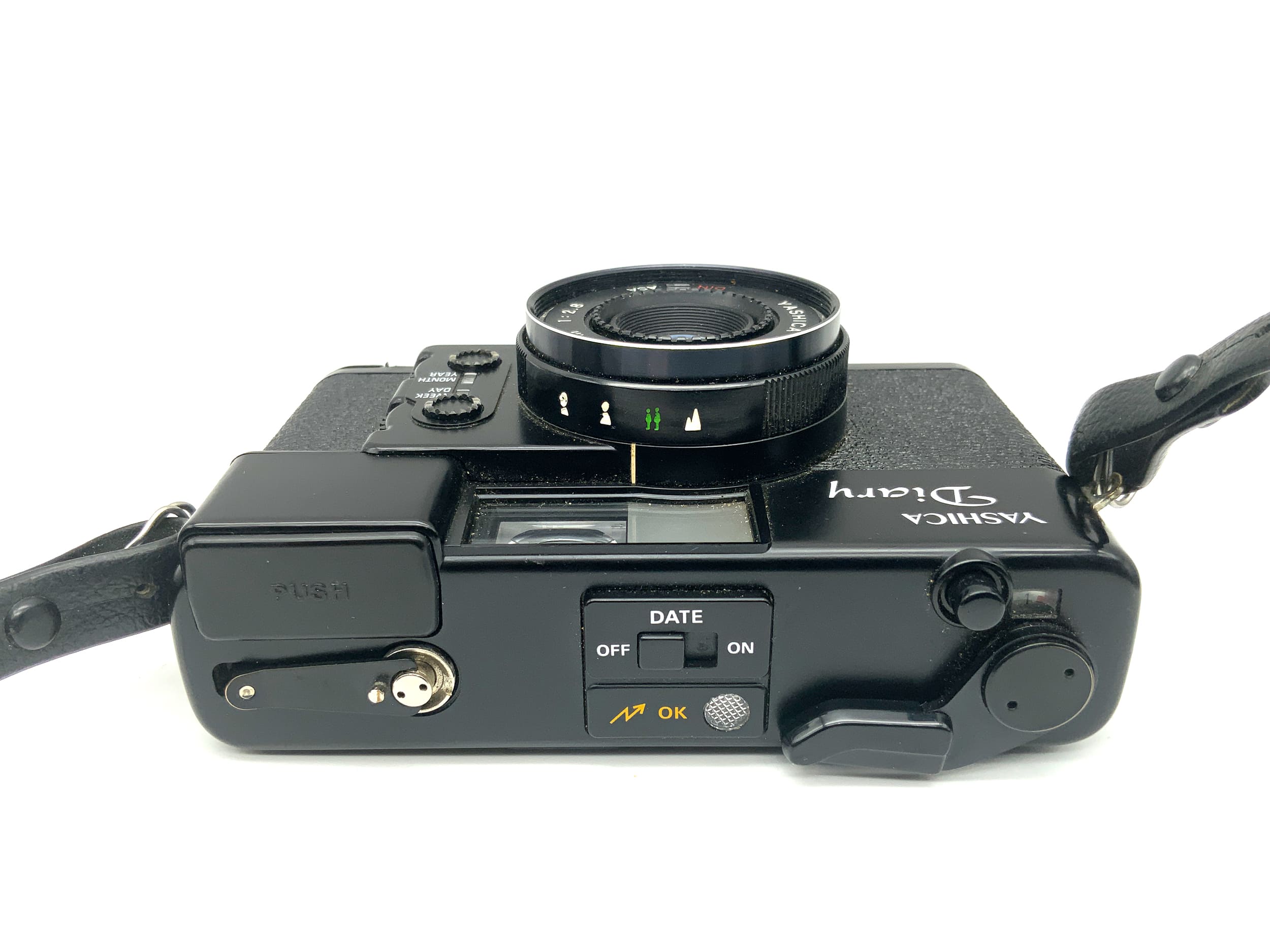 Yashica Diary Sucherkamera mit Yashica Lens 1:2.8/38mm Analogkamera