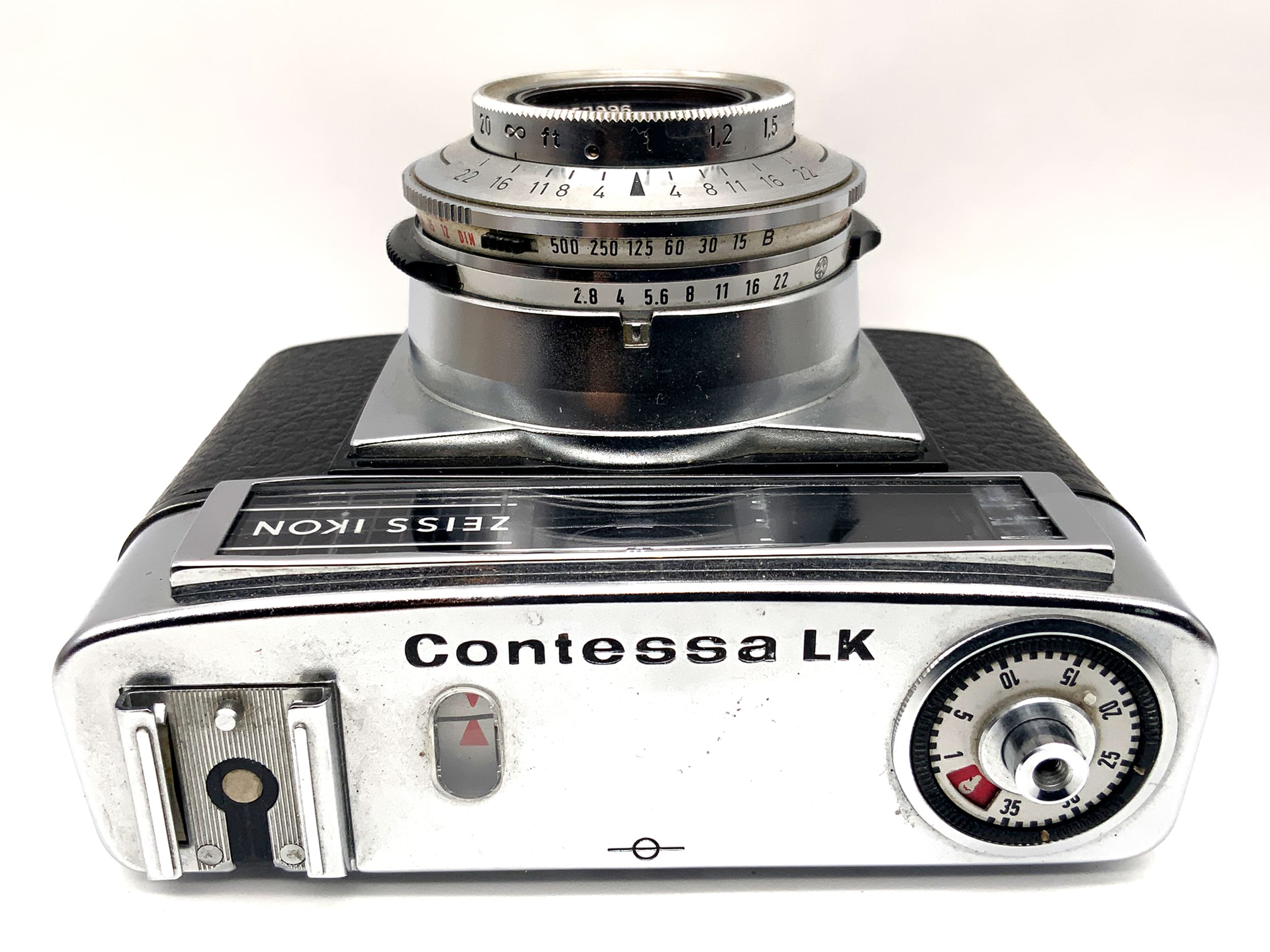 Zeiss Ikon Contessa LK Sucherkamera Tessar 2.8/50mm Prontor 500 LK Analogkamera