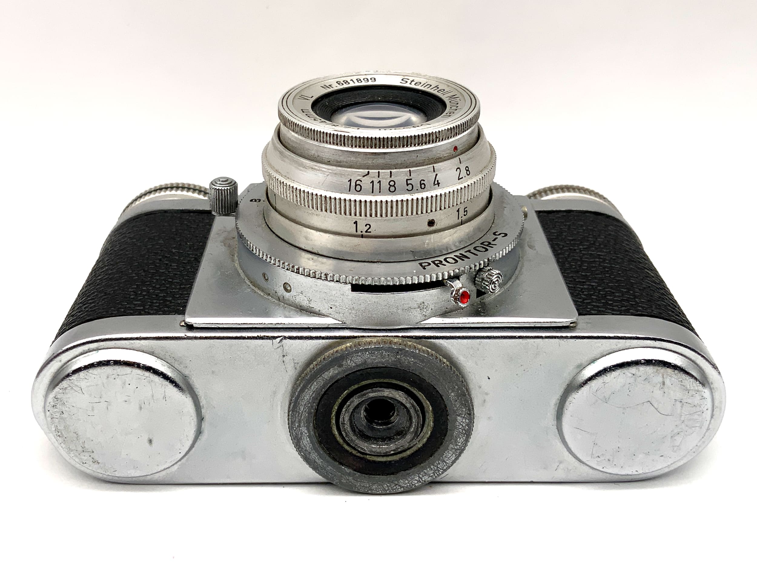 Braun Paxette Sucherkamera Steinheil Cassar 1:2.8/45mm VL Prontor-S Analogkamera