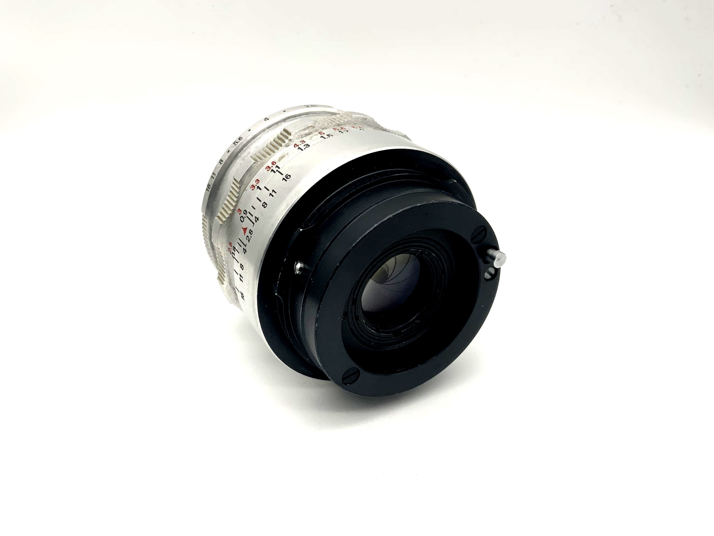 Carl Zeiss 50mm 1:2.8 Objektiv Tessar Kamera Camera Lens (Praktina)