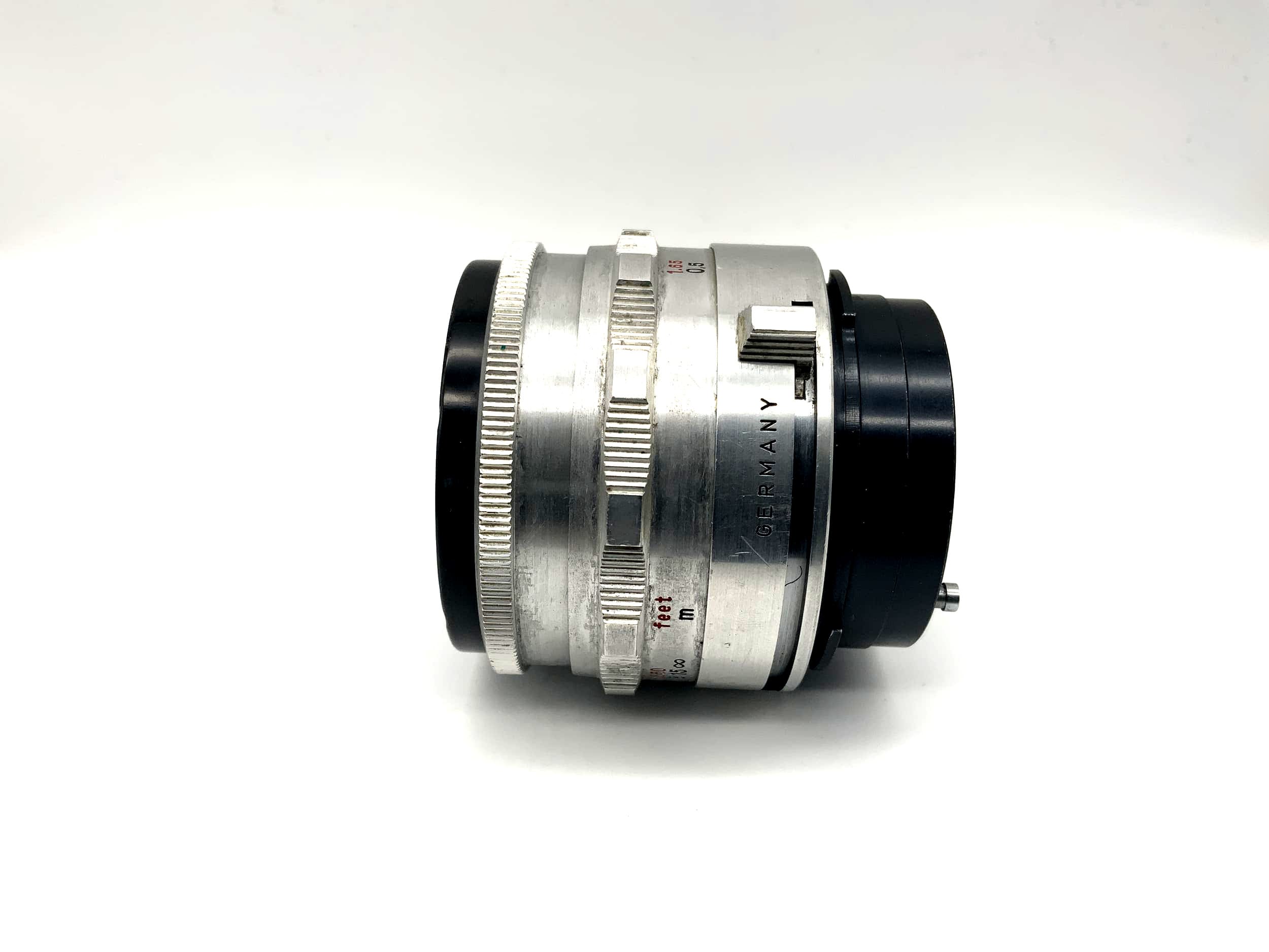 Carl Zeiss 50mm 1:2.8 Objektiv Tessar Kamera Camera Lens (Praktina)