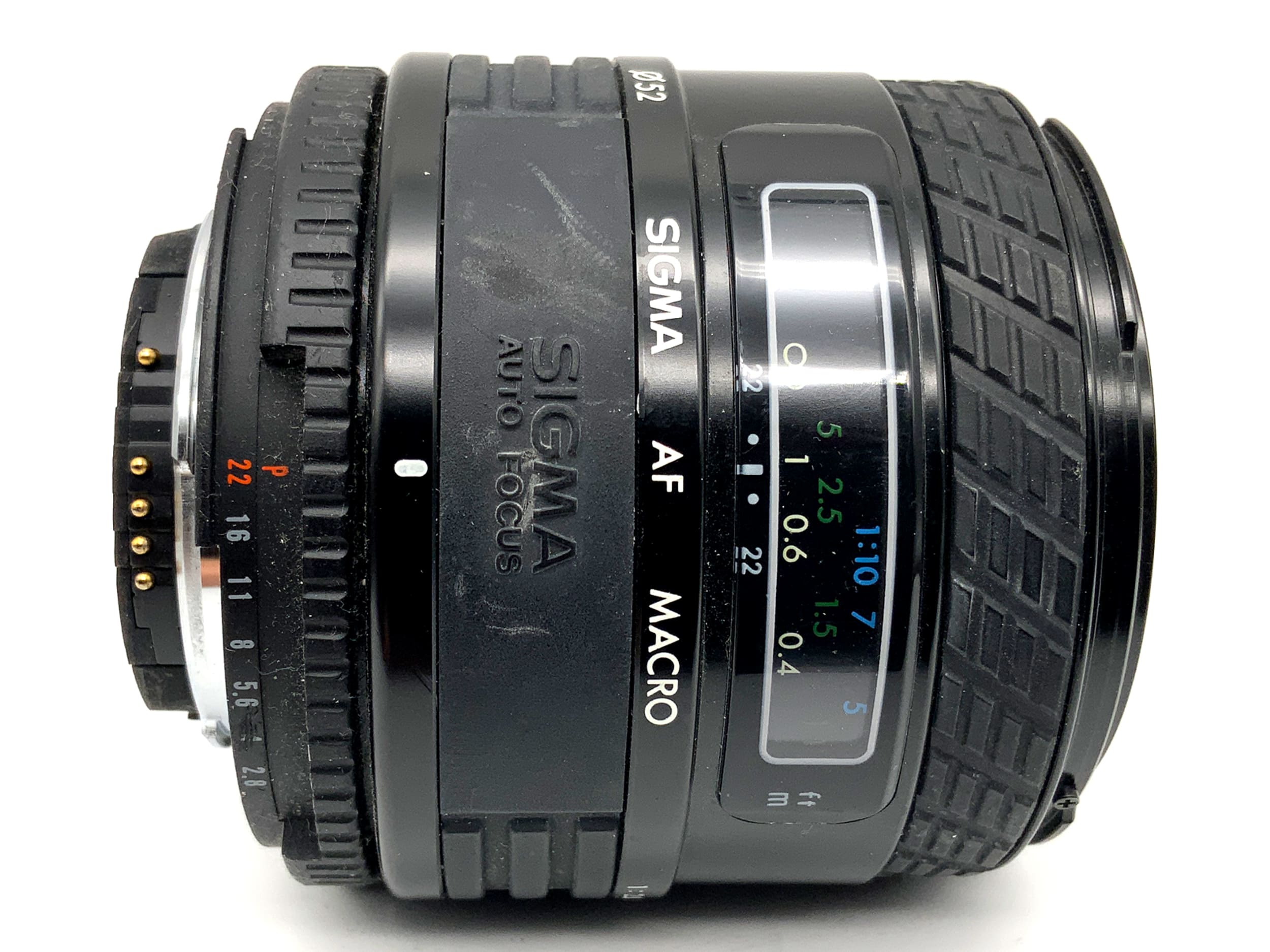 Sigma 50mm 1:2.8 Objektiv AF Macro Multi-Coated Festbrennweite (Nikon AF)