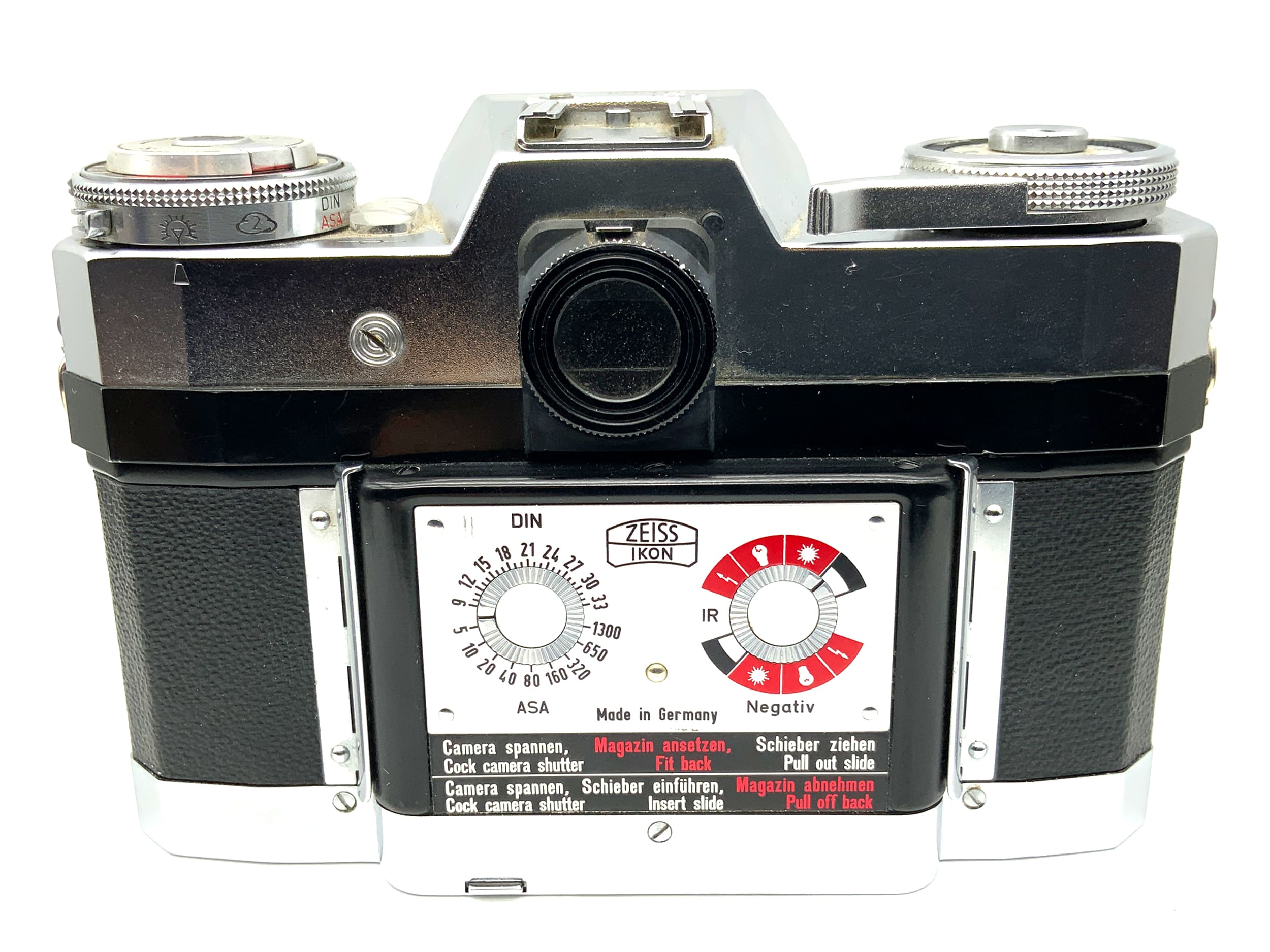 Zeiss Ikon Contaflex Sucherkamera Synchro-Compur-X Wechselmagazin Analogkamera