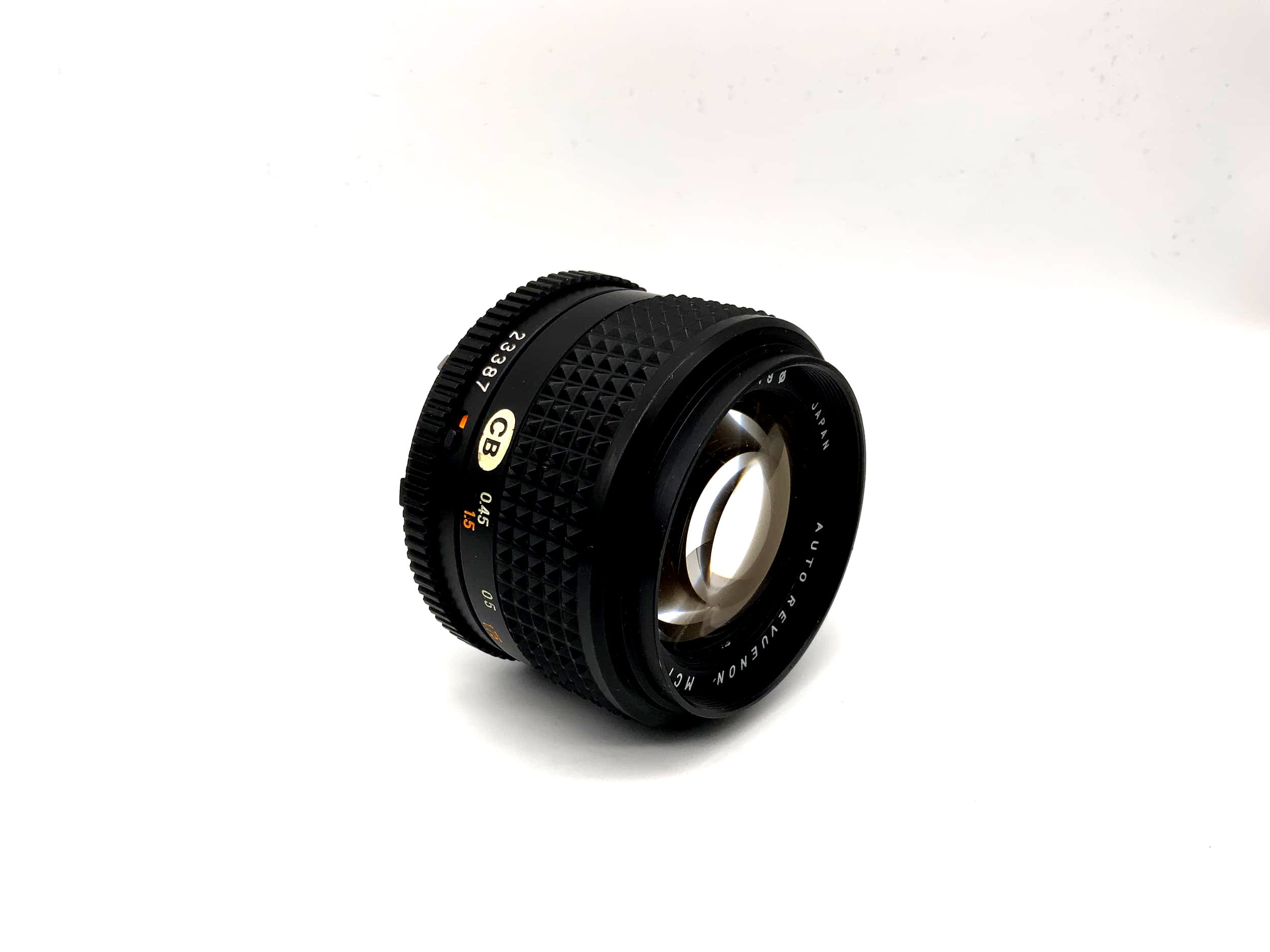 Revuenon 50mm 1:1.4 Objektiv Auto MCF Kamera Camera Lens (Mamiya ZE)