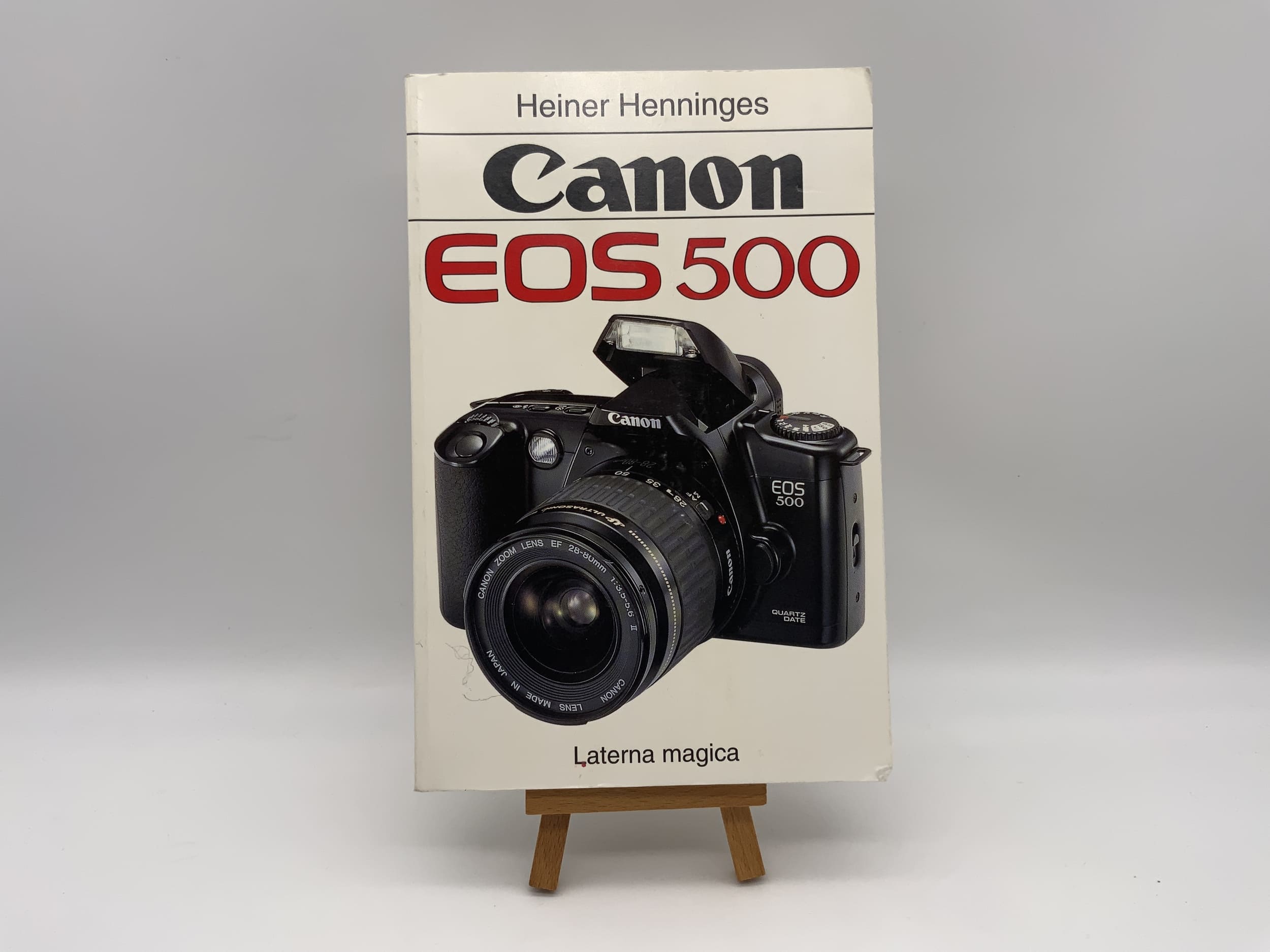 Canon EOS 500 Laterna Magica Heiner Henninges Bedienungsanleitung Deutsch