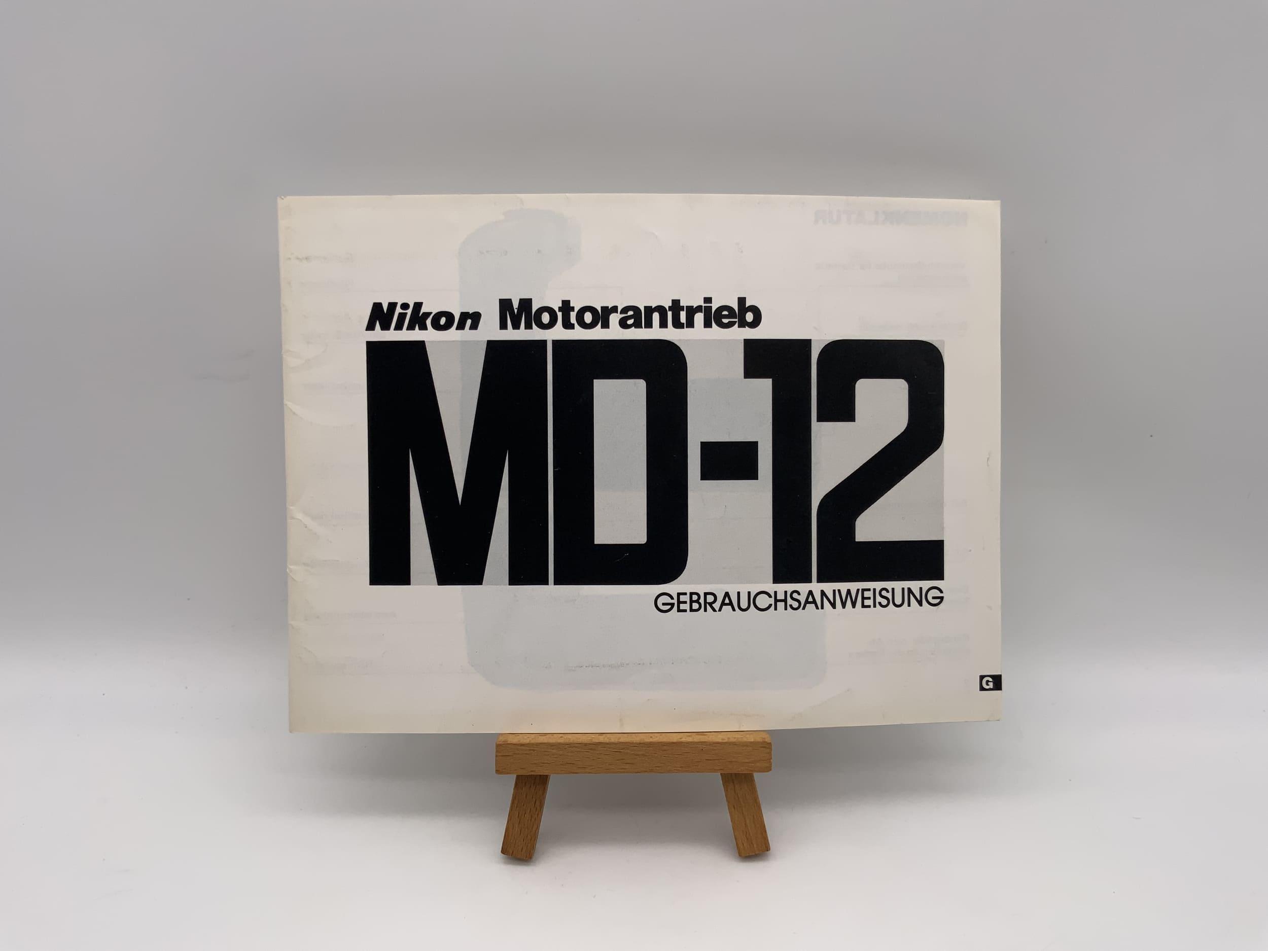 Nikon MD-12 Motorantrieb Bedienungsanleitung Deutsch