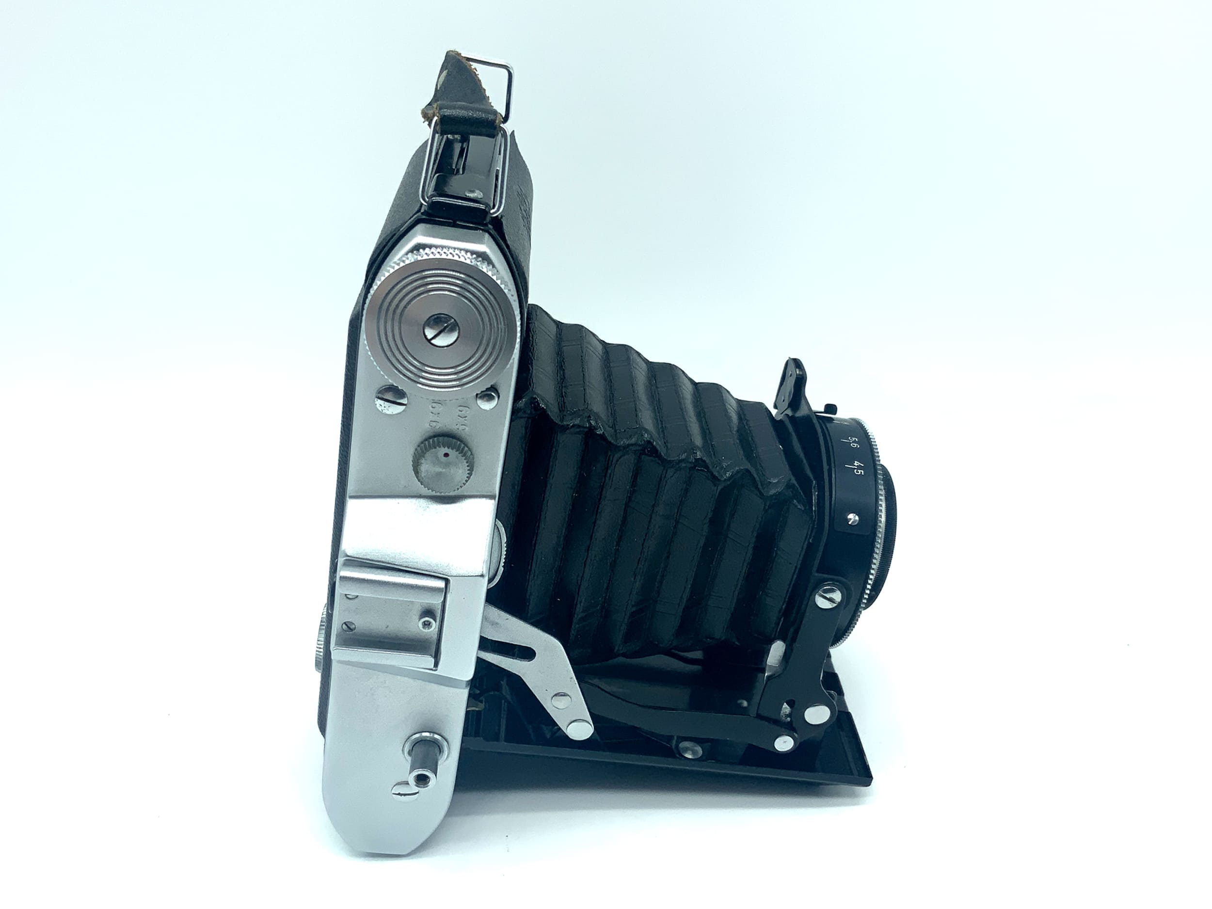 Welta Belfoca II Klappkamera mit Feinmess Dresden Bonotar 10,5cm 1:4,5 red V