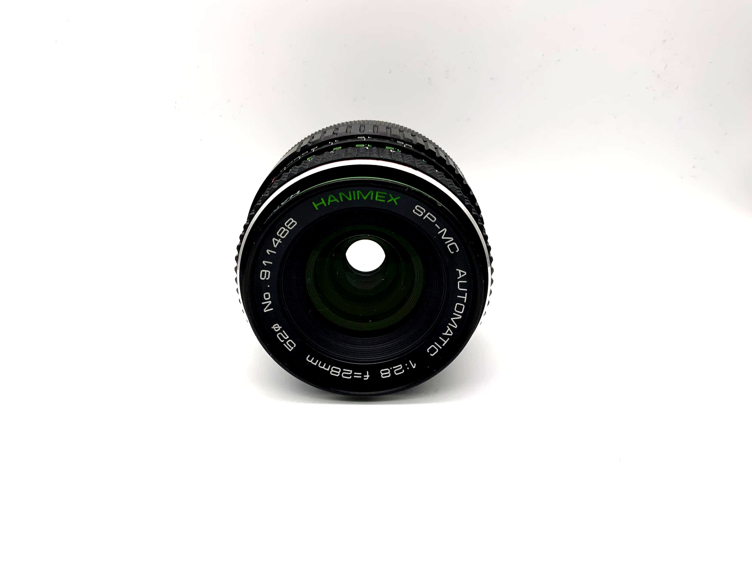 Hanimex 28mm 1:2.8 Objektiv SP-MC Automatic Kamera Camera Lens (Canon FD)