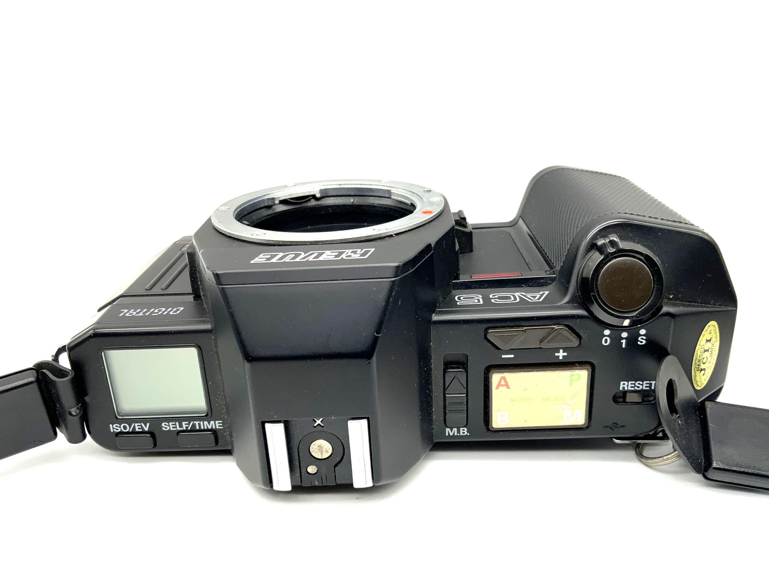 Revue AC5 35mm Spiegelreflexkamera SLR analog aka Chinon CP 7M Body (Pentax K)